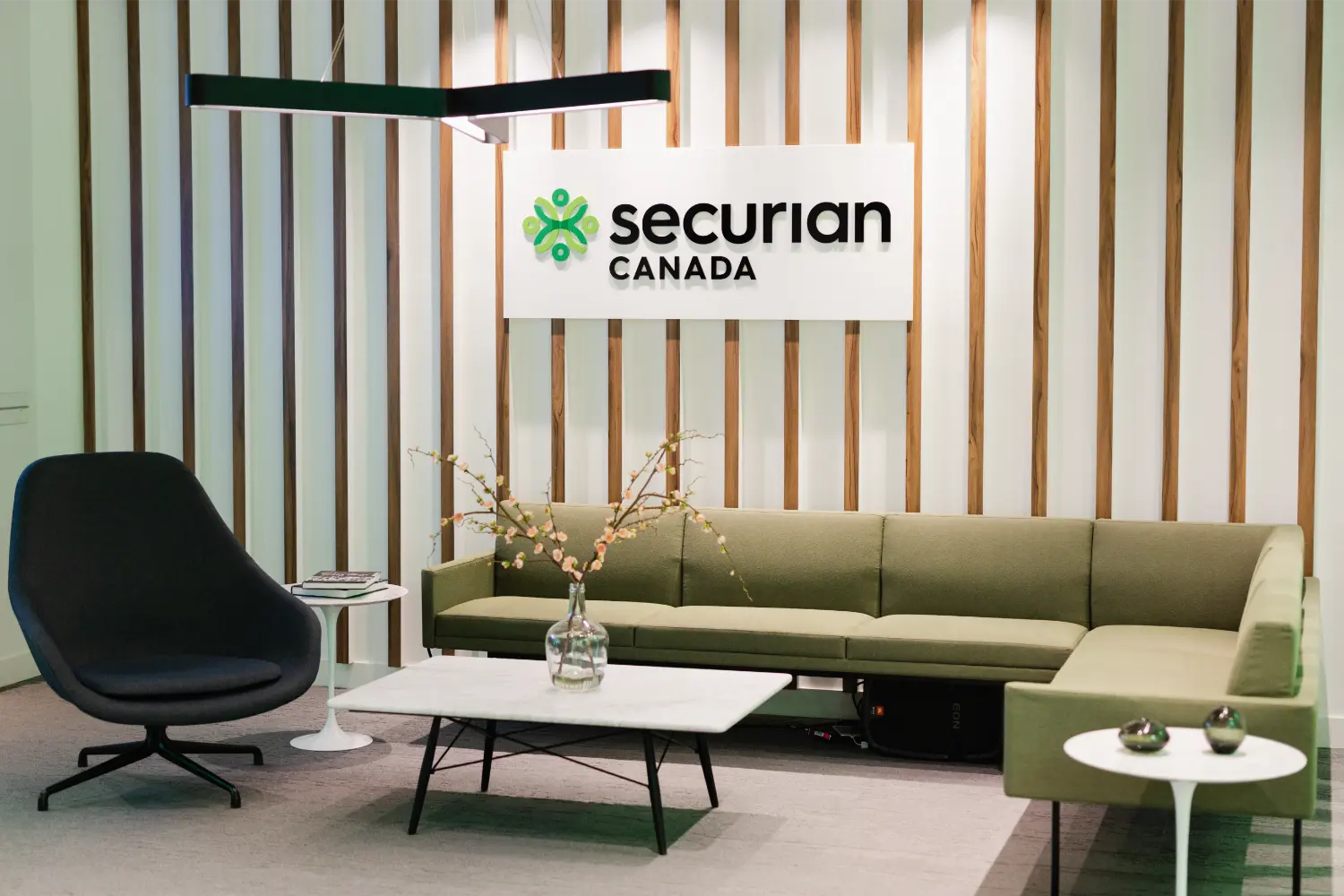 A glimpse inside the Securian Canada Toronto office.