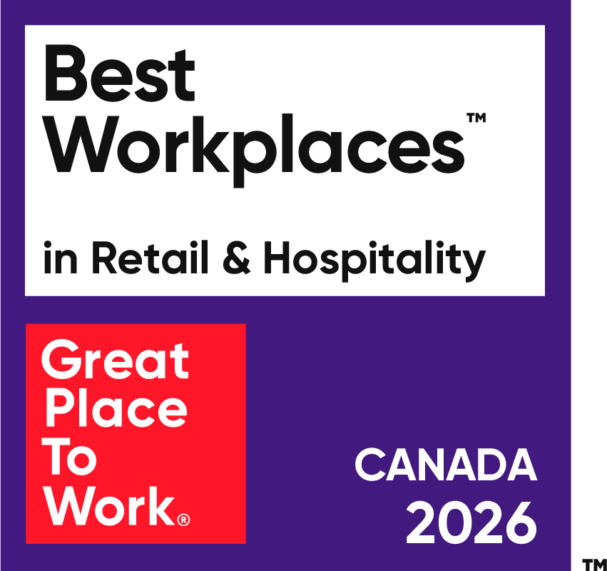 2026 Best Workplaces in Retail and Hospitality badge