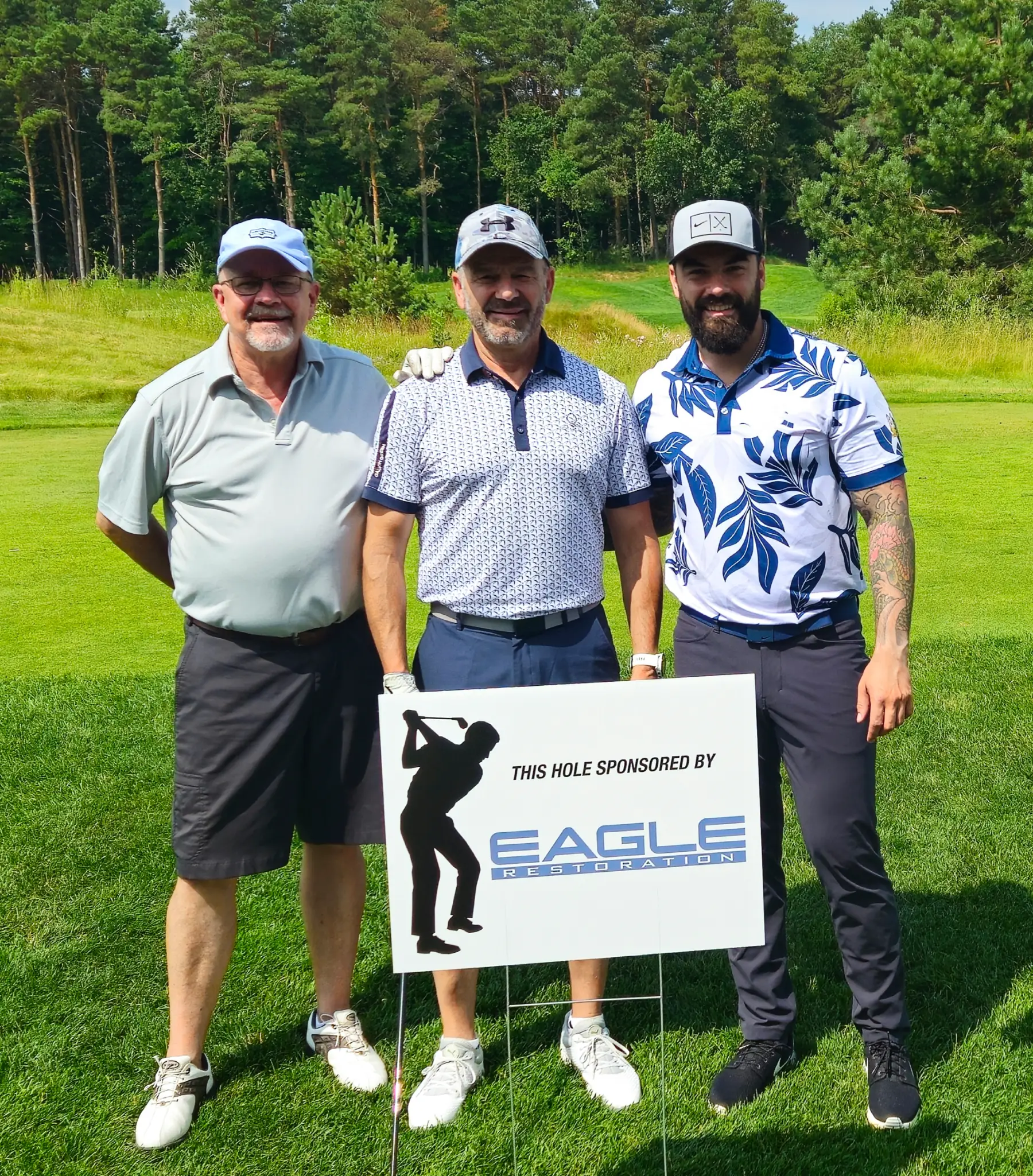 A day on the course.