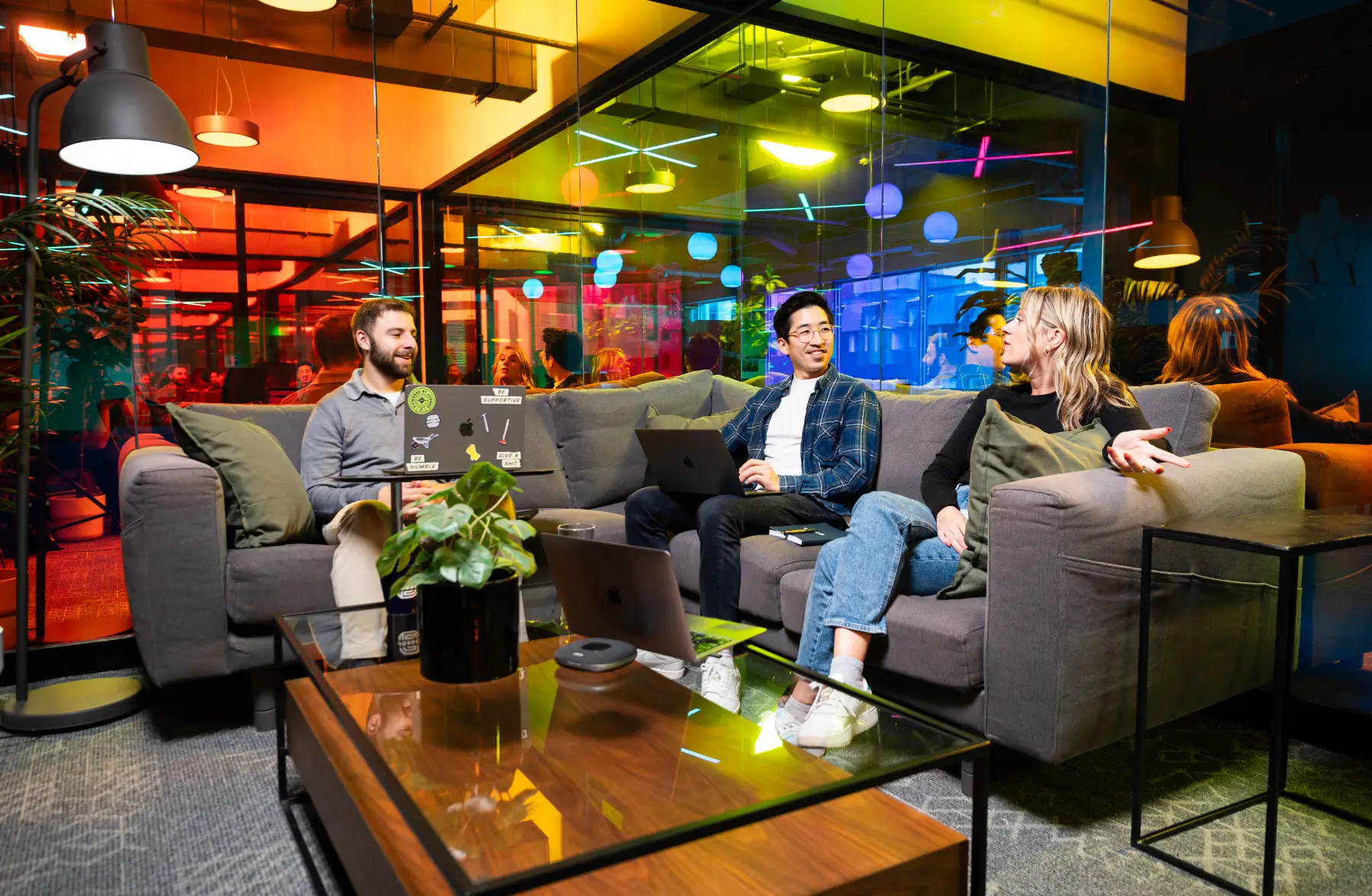 Collaborating in Jobbers Toronto office