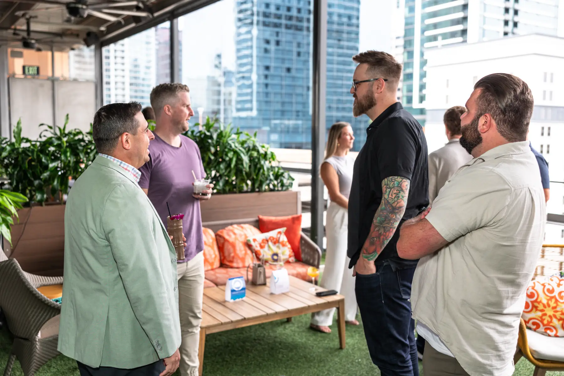 Premier Cloud hosted happy hour in Austin, TX.