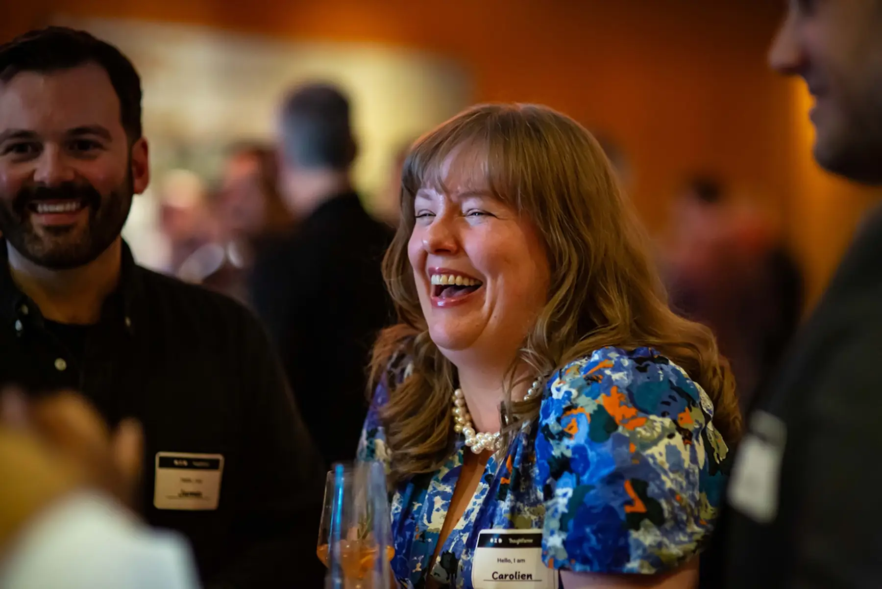 Laughs and smiles at our annual work party