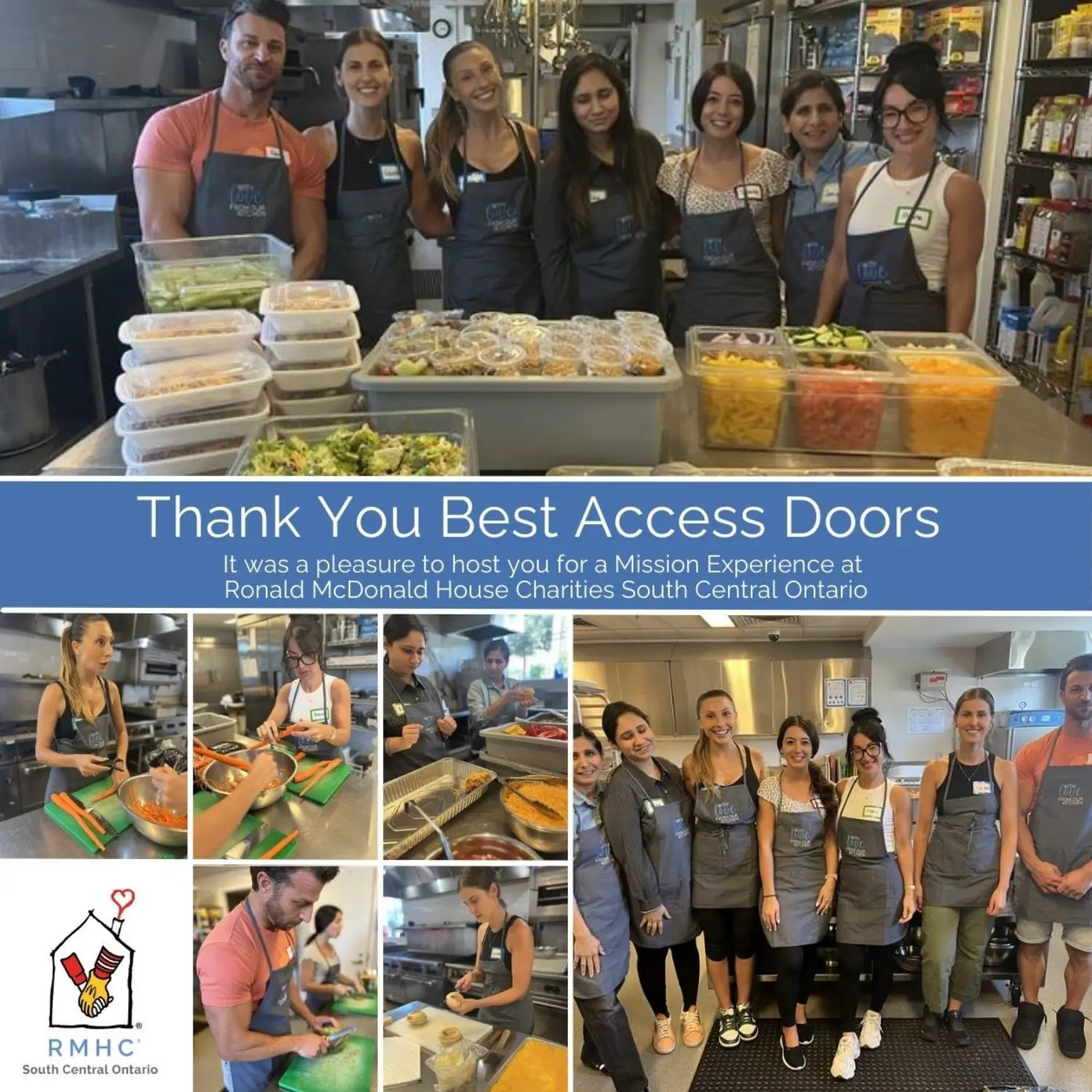 Our group recently visited Ronald McDonald House Charities - We are very proud to support this amazing cause!