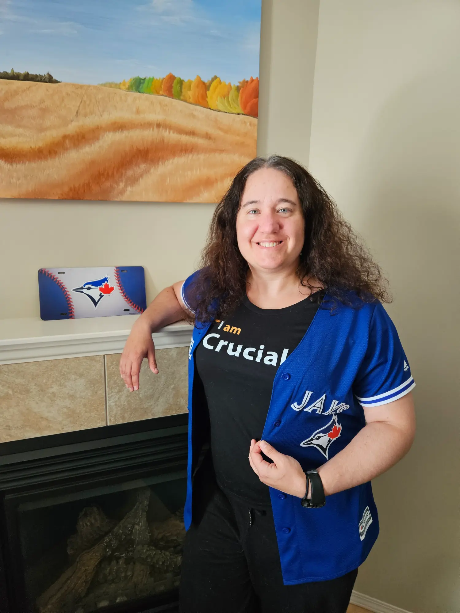 Our Principal Consultant, Desirae showing her company AND team spirit.
