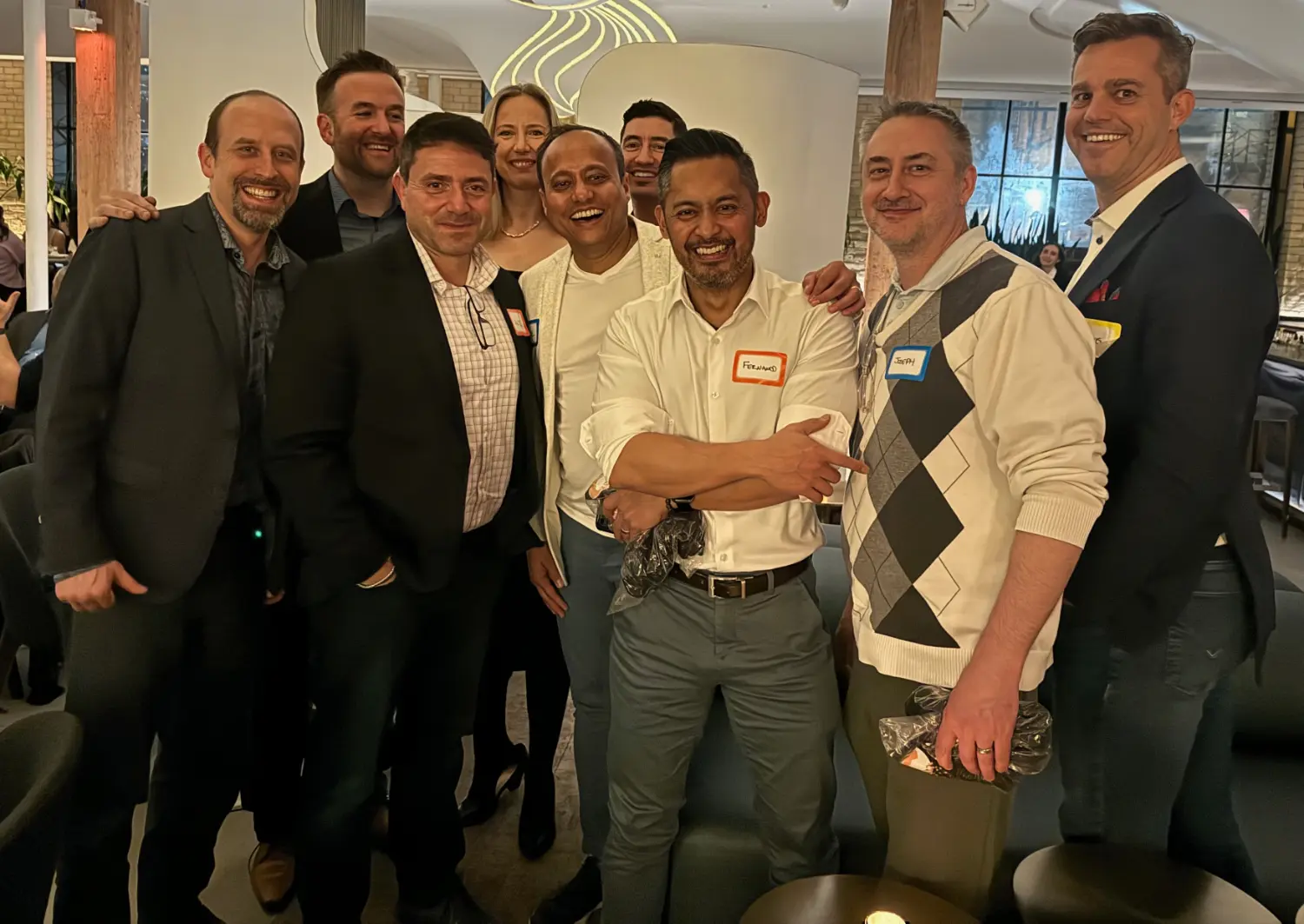 Recognizing our valued clients together with our executives and Microsoft partners.