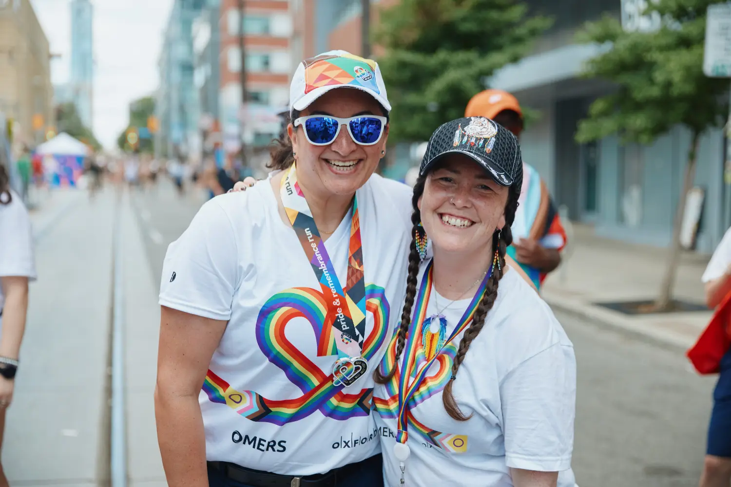 Members of our Employee Resource Groups represent OMERS and Oxford at Pride, building community and connection