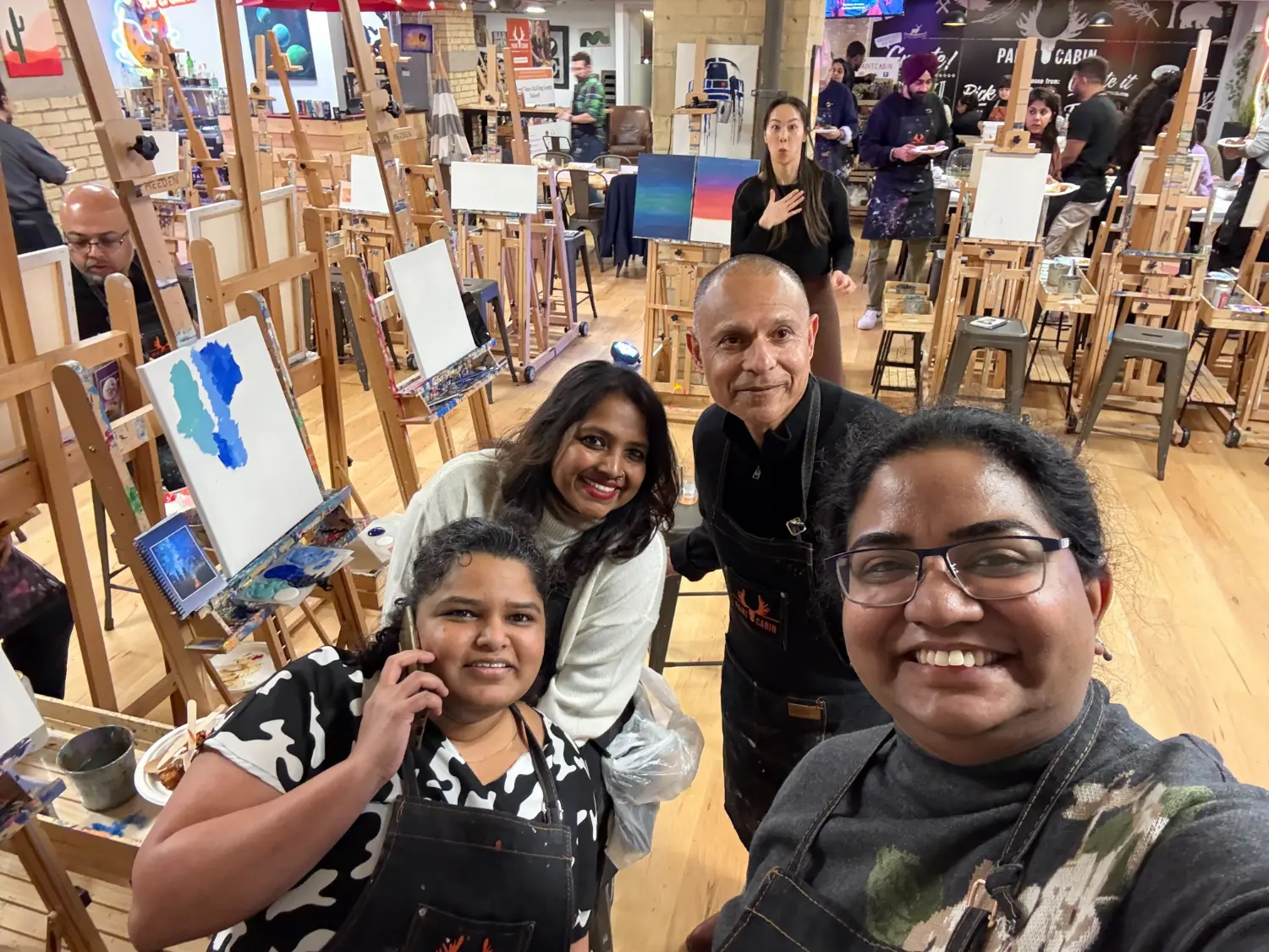Fun Company Paint Night