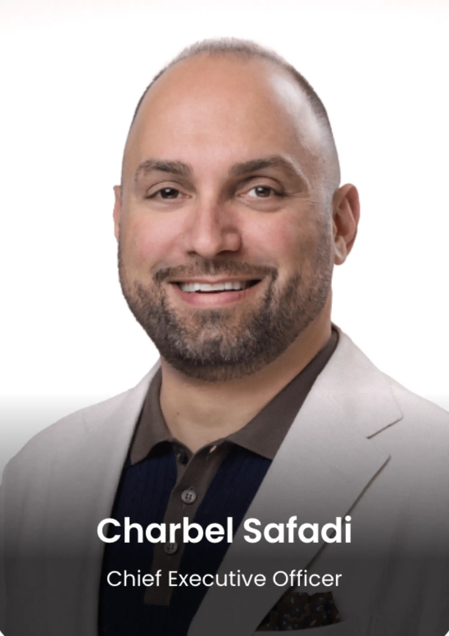 Zafin CEO, Charbel Safadi