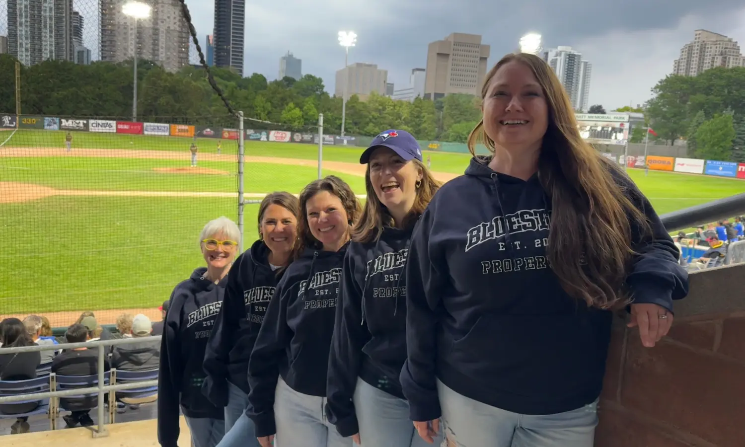Bringing BlueStone spirit to the Ball Game!