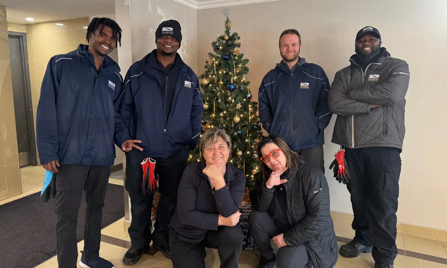 Tree-mendous team vibes at Platts Crossing!