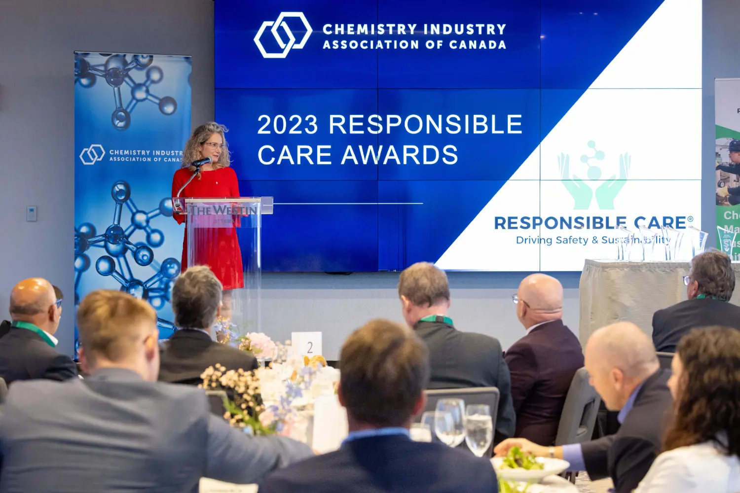 VP of Responsible Care speaking at our annual Responsible Care Awards
