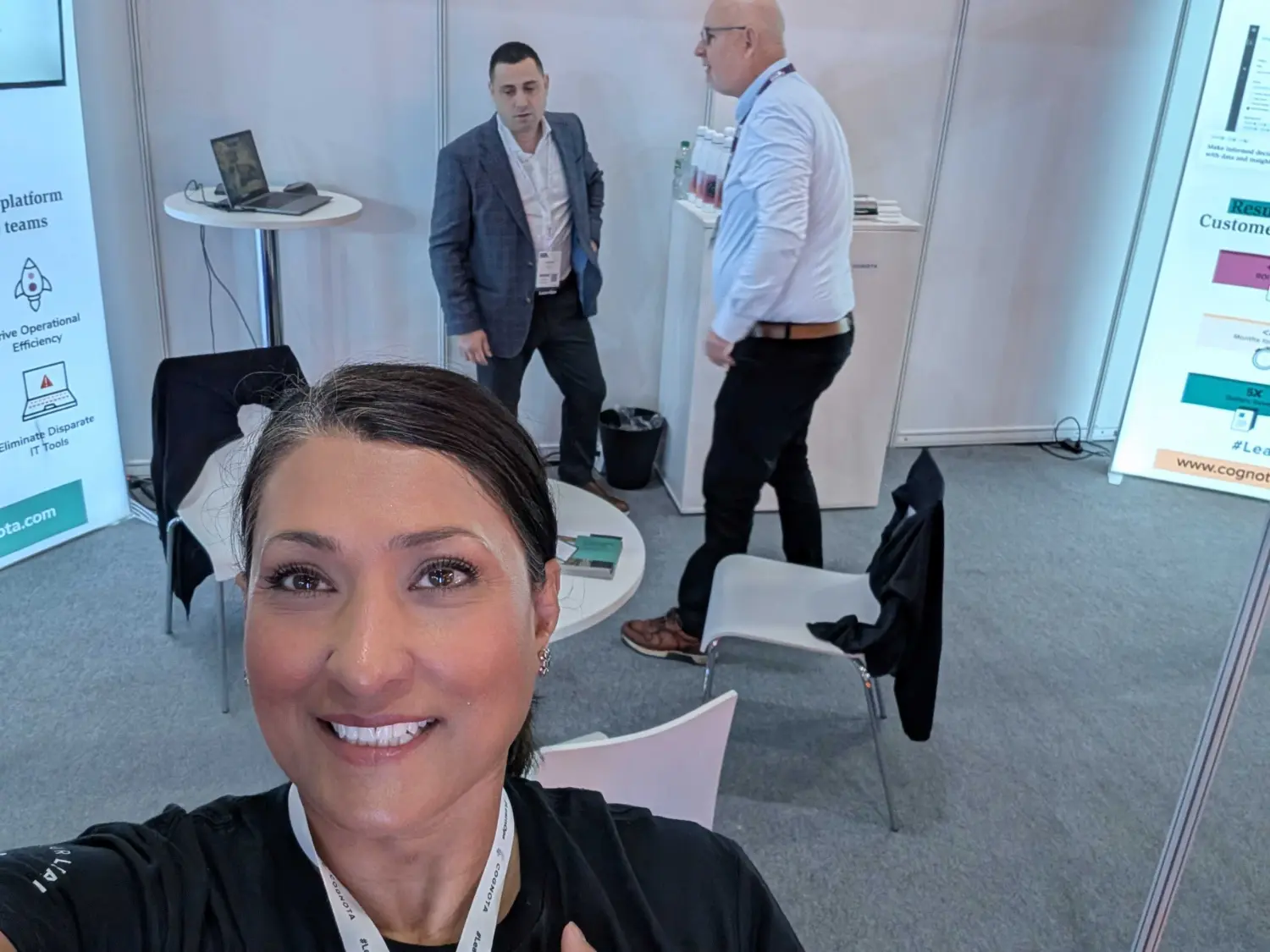 Setting up the both at LTUK 2025