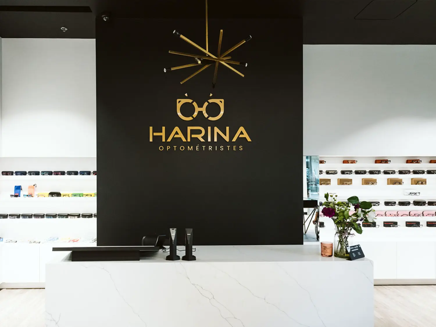 HARINA Optométristes reception