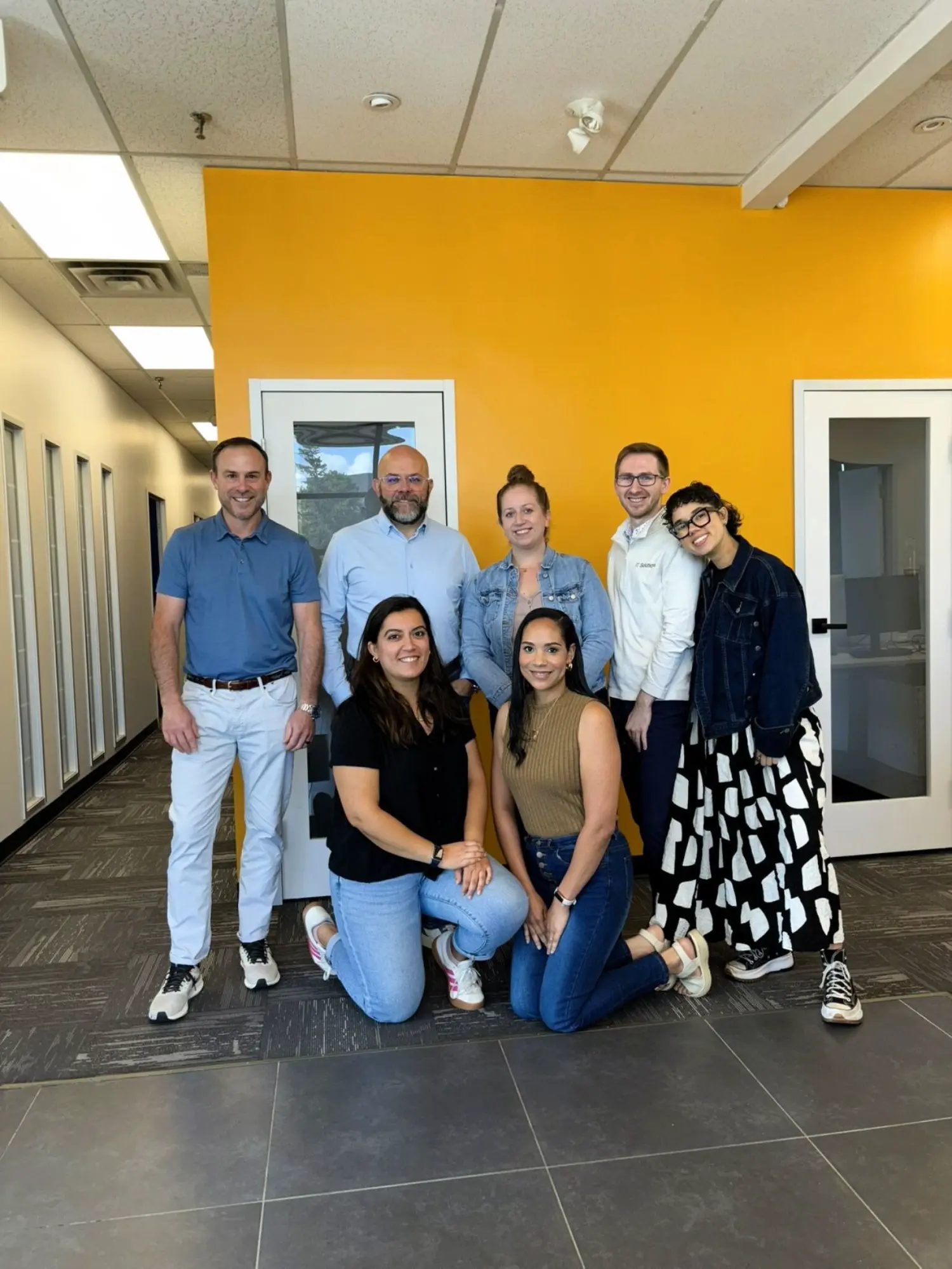 ITS Marketing Team onsite at our Toronto office — collaborating in person and sharing ideas to drive future initiatives.