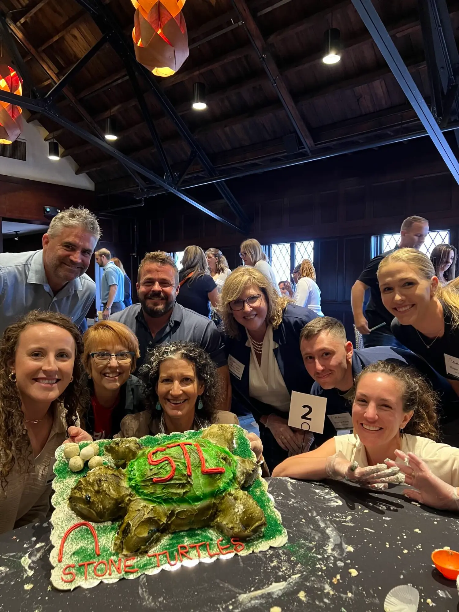 ALA Gateway Chapter Cake Showdown, 2024. Barton Olney represented ITS while connecting with the local legal community.
