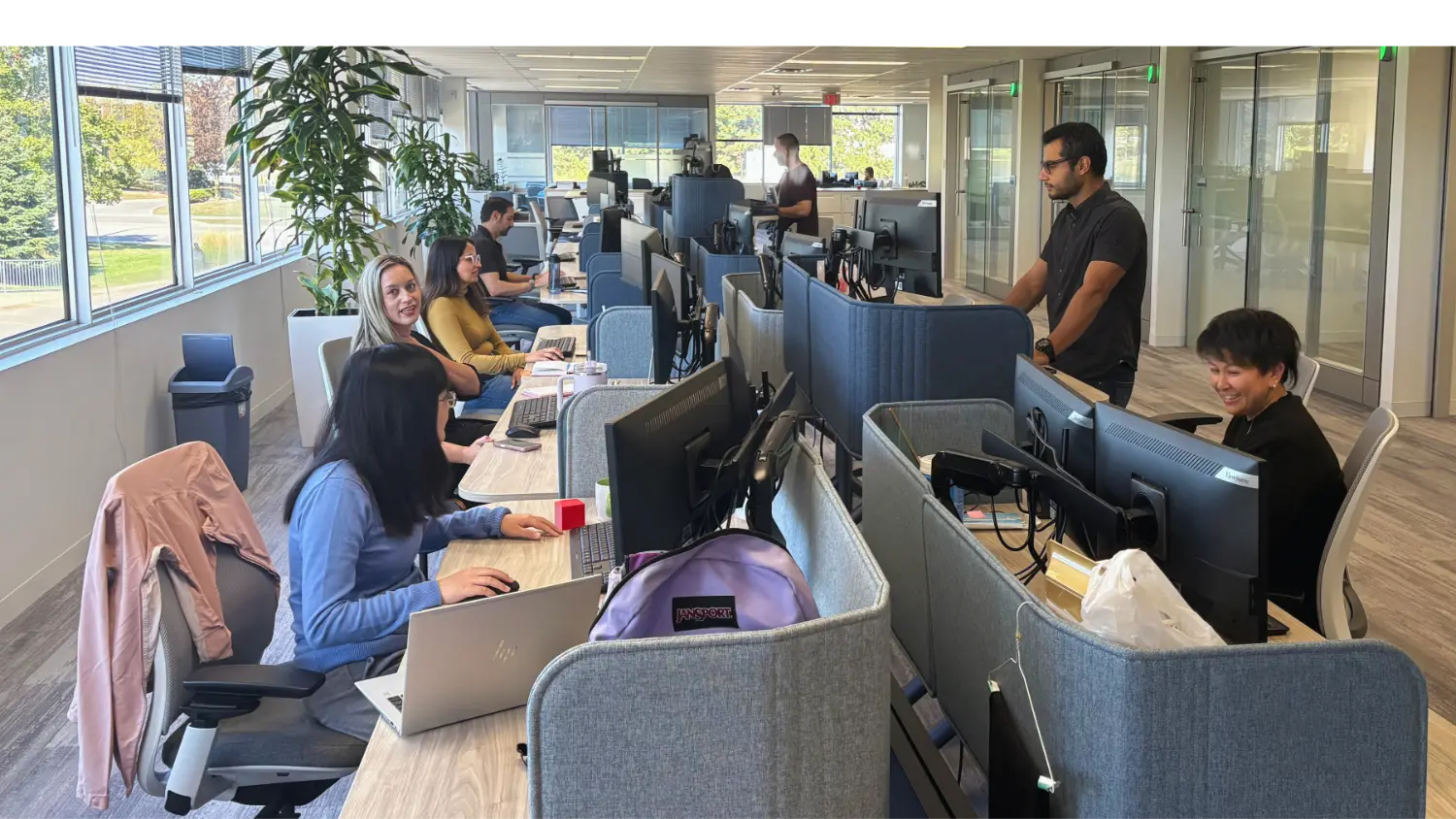 Our workplace.