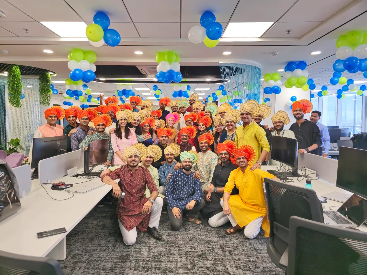 Festive vibes and fabulous fits! Our India team brought the sparkle in traditional style to celebrate the season.