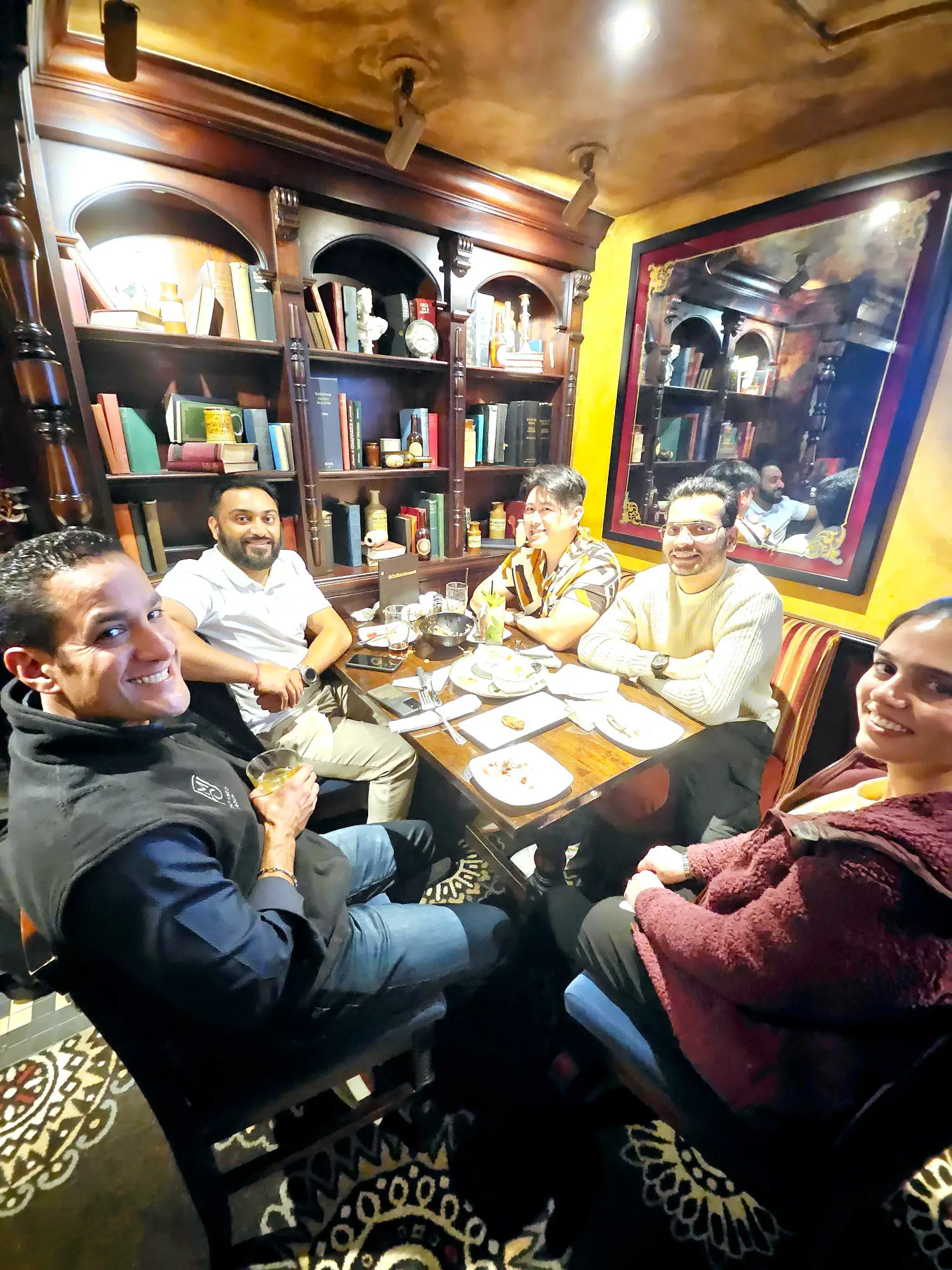Good food, great company, and even better conversations.