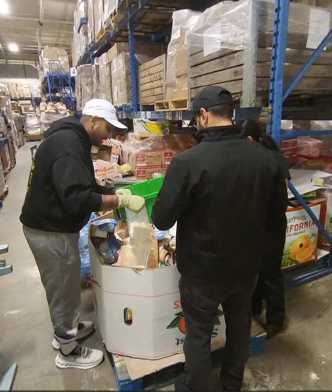 AGMD team at volunteer event