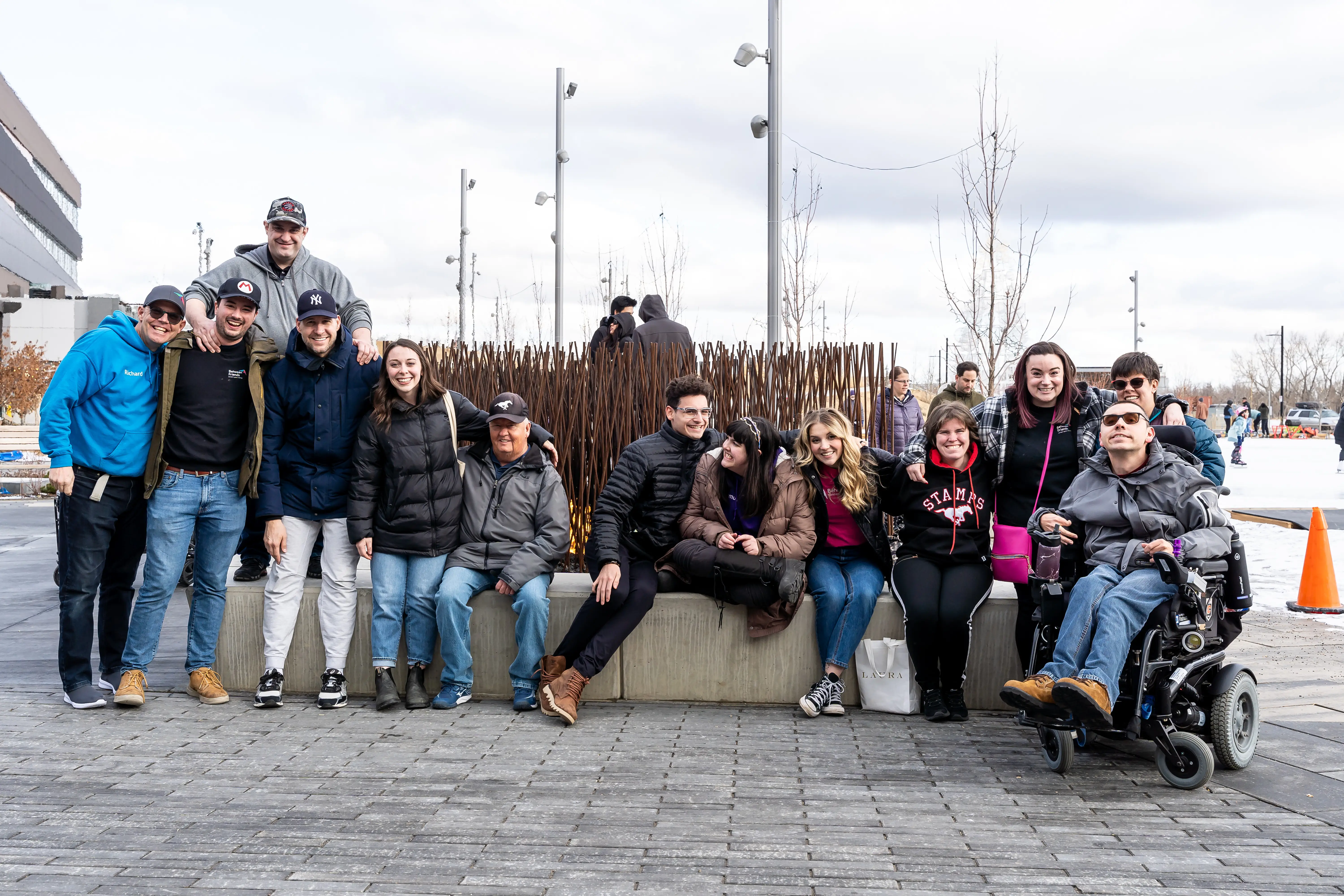 Office Staff, W.E.S.O.A.R! Staff, and participants on a day trip
