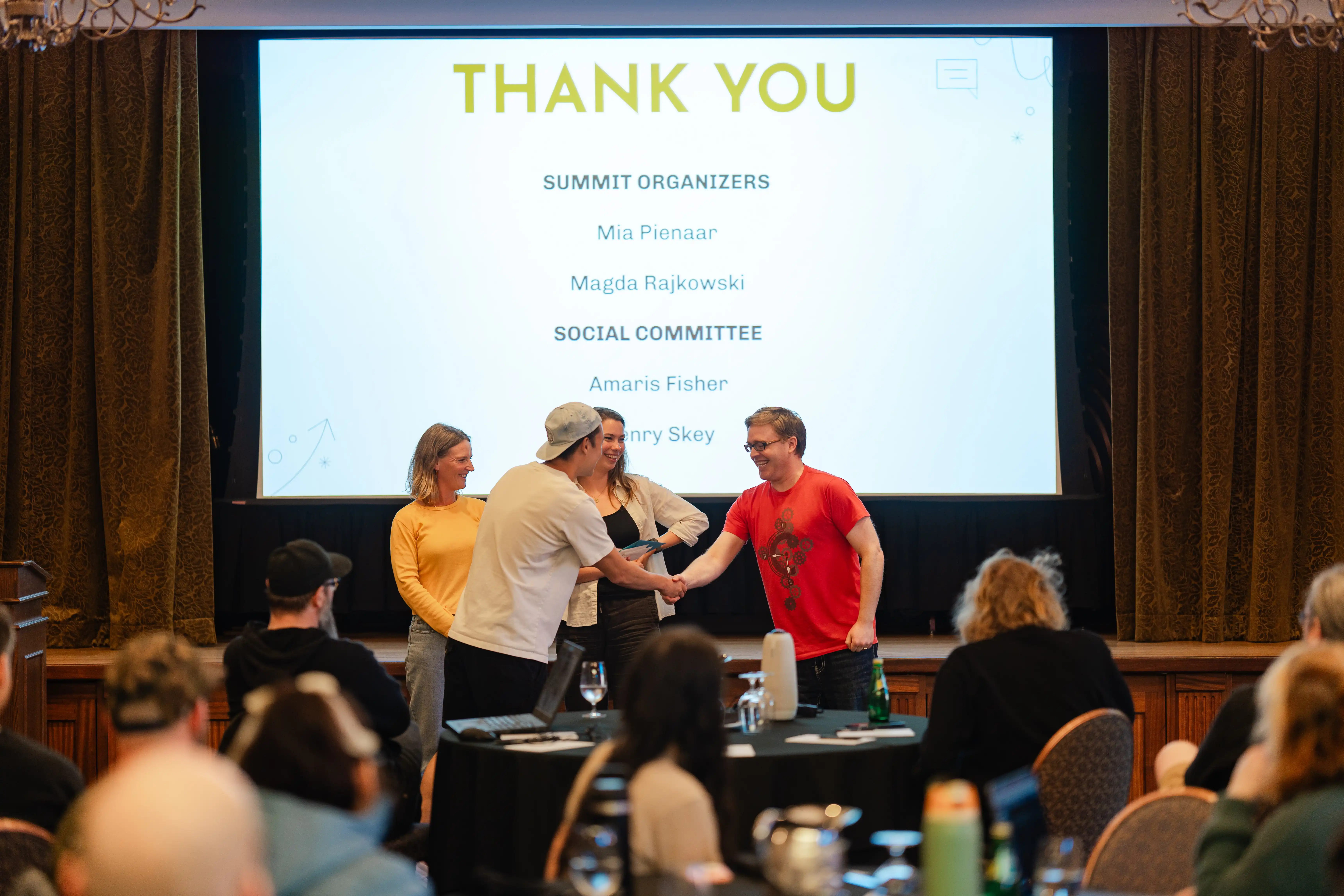 A heartfelt appreciation for the hard working Summit organizers, recognized by Kano's CEO.