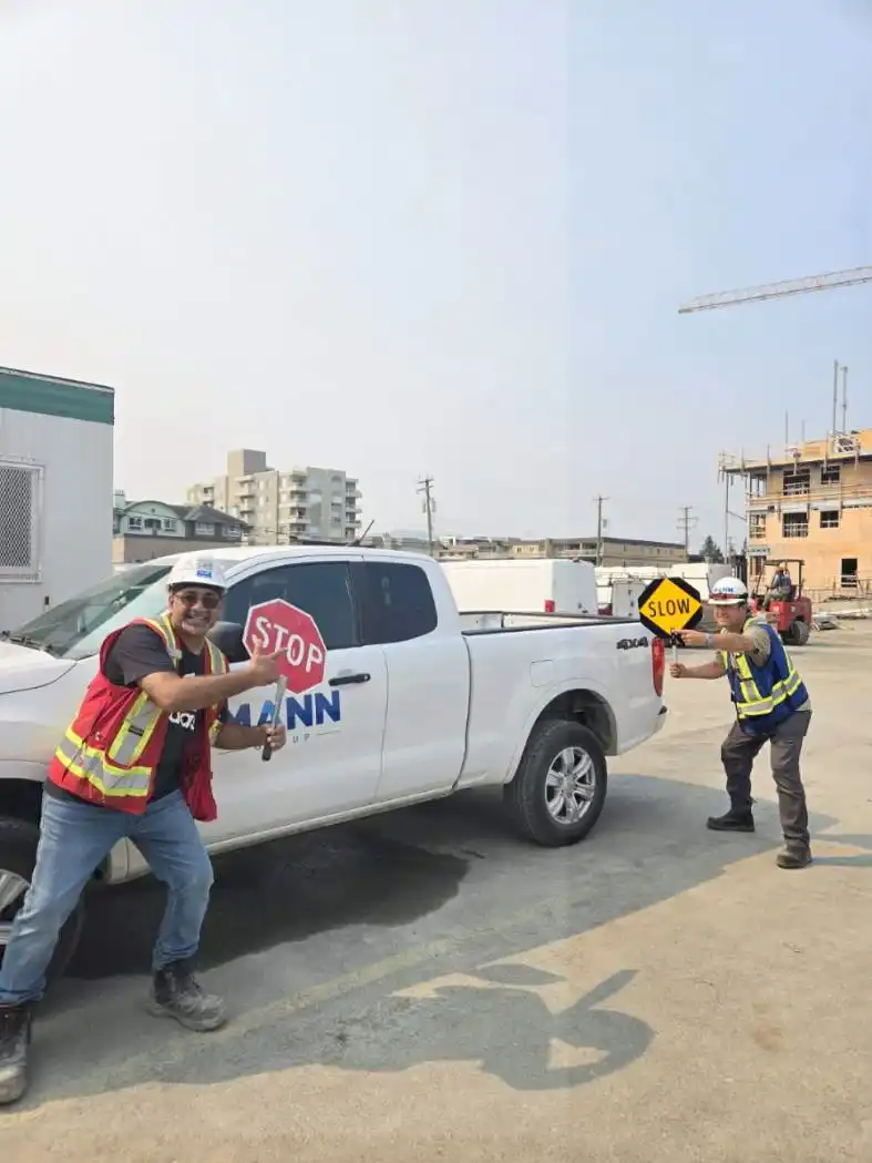 A regular day at the Construction Site with the Safety Team