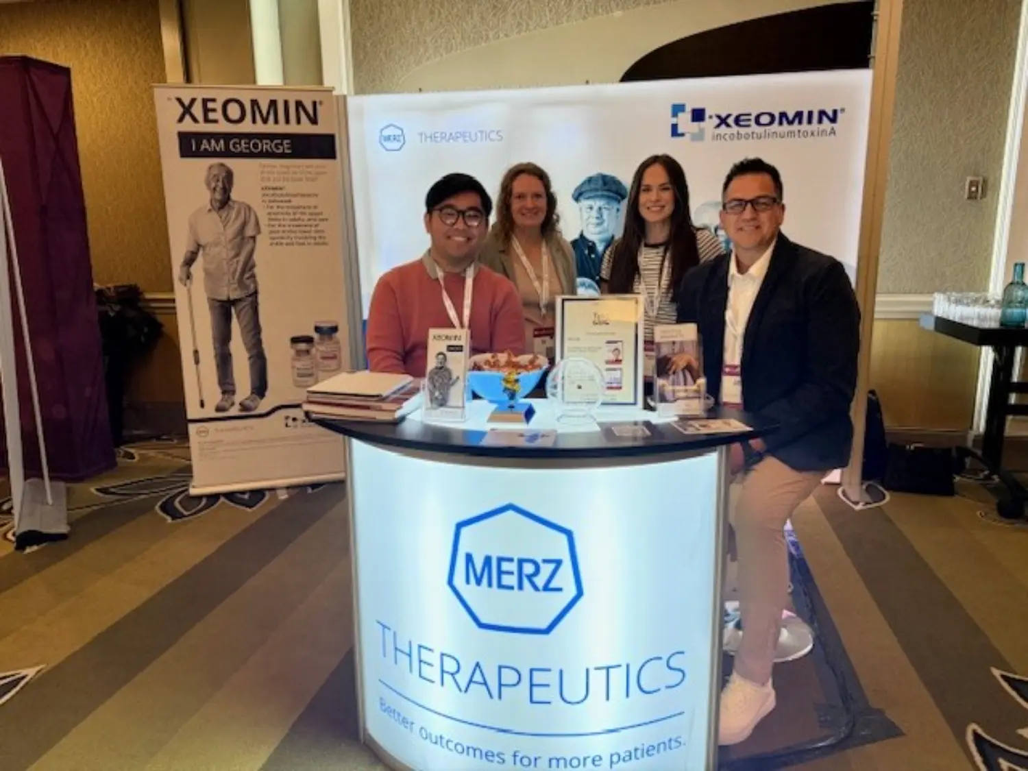 Merz Tx Canada team at the 73rd Annual Canadian Association of Physical Medicine & Rehabilitation