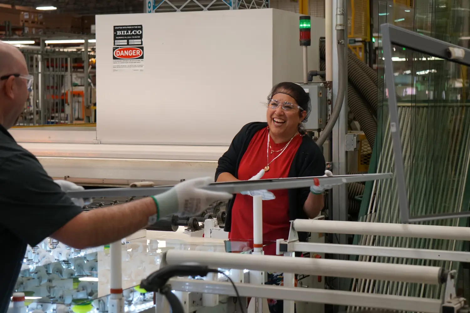 Safety is our top priority. Team members participate in safety trainings, use proper PPE, and report safety catches.