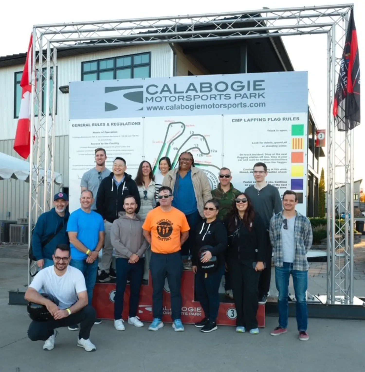 Team building at our 2025 offsite, putting collaboration and performance to the test at Calabogie Motorsports Park.