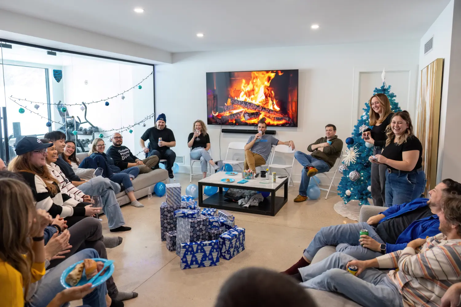 Work feels a lot less like work when your coworkers feel like family. From gift exchanges to good food, tbk knows how to