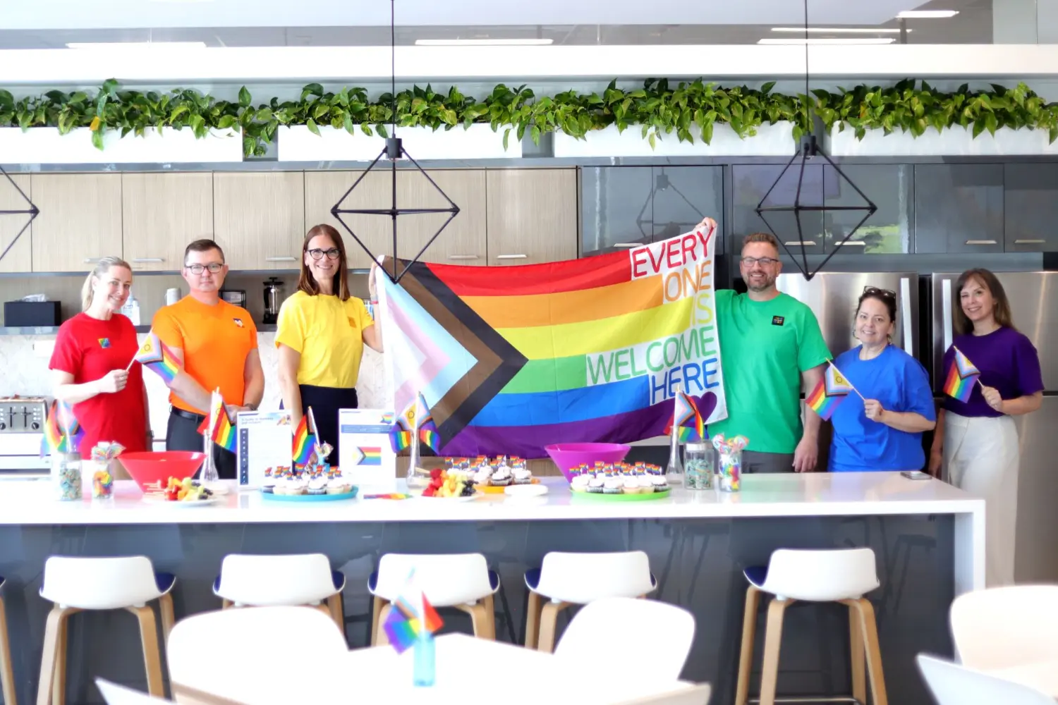 Honouring Pride Month and our new partnership with Pride at Work Canada.