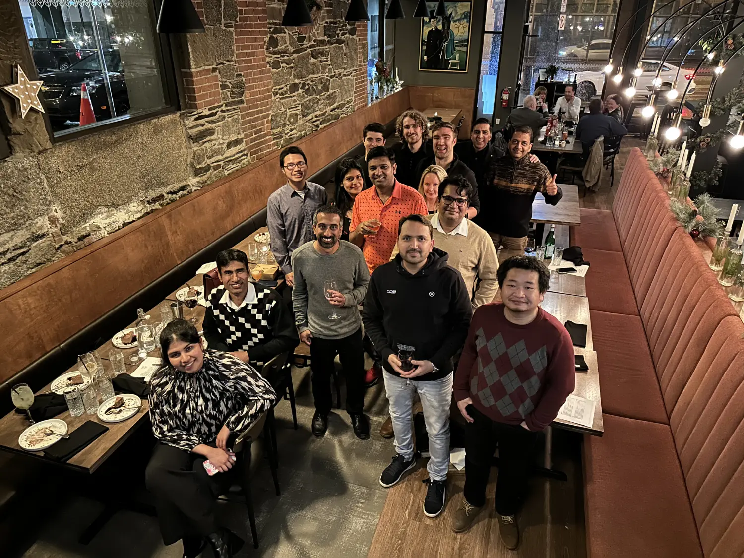 The MobSquad team celebrating the holidays!