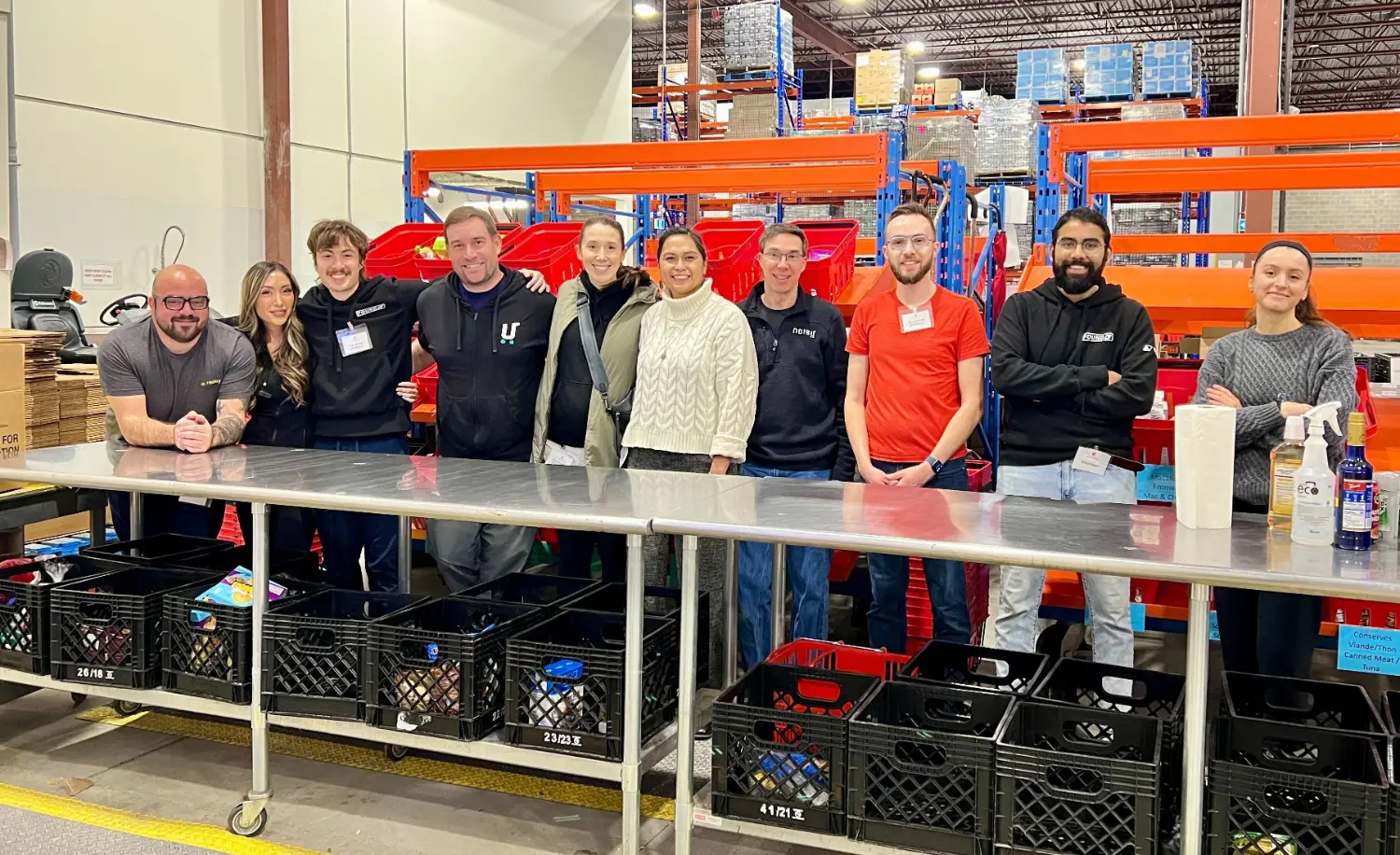 Food Bank volunteering