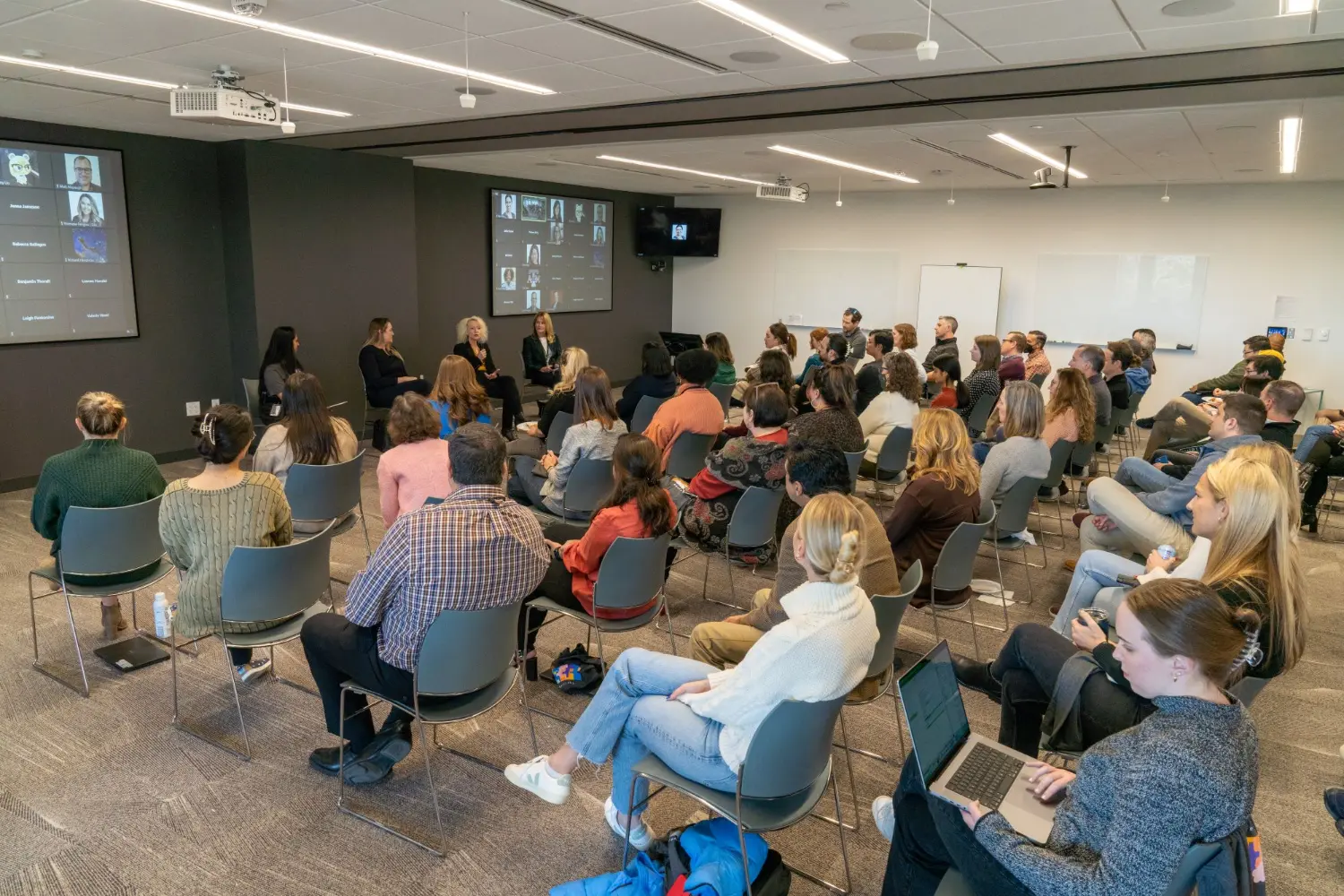 Our Lunch and Learns where we explore a topic of interests, share knowledge, and enjoy networking.