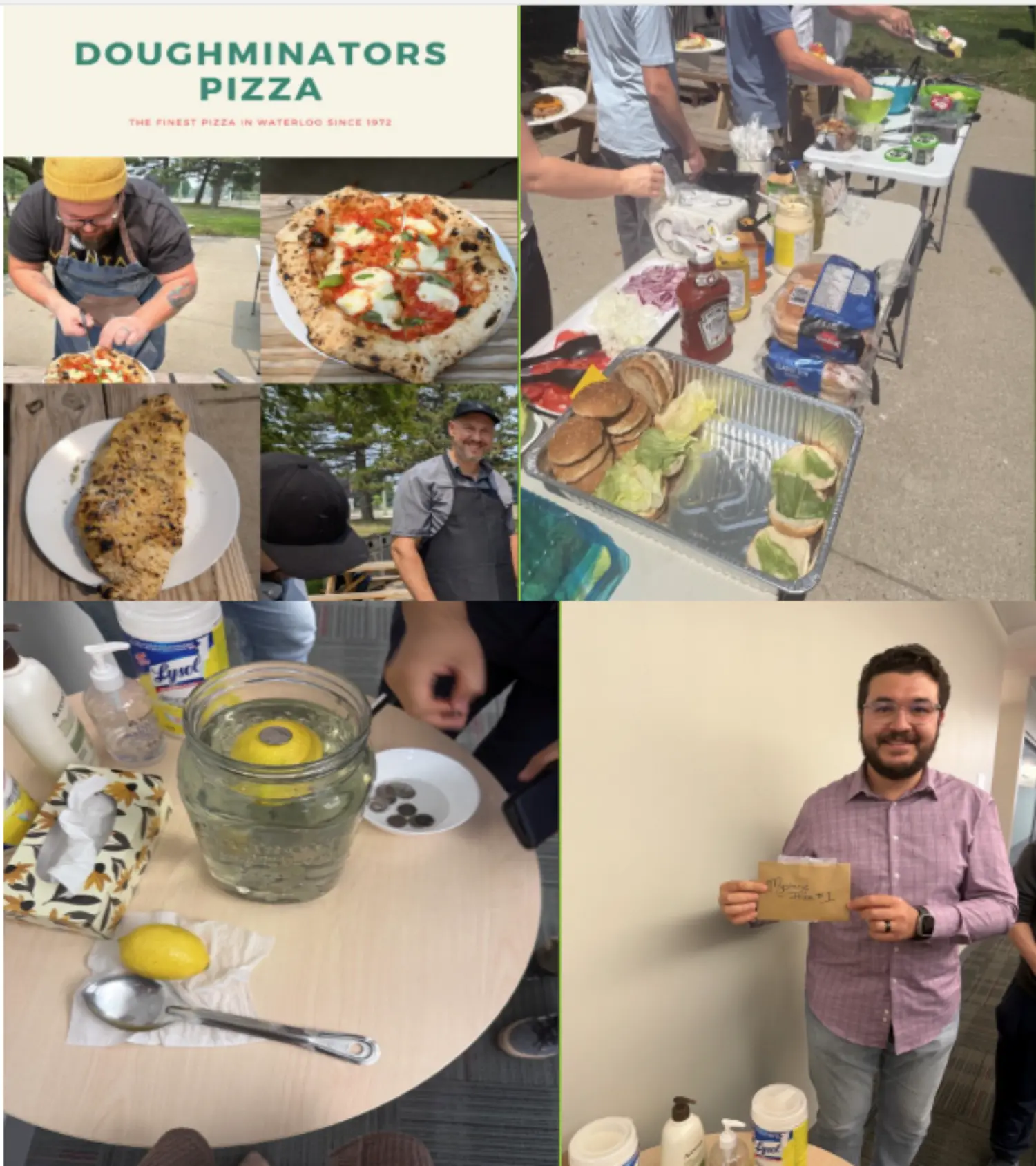 Once a month we have a team activity to strengthen culture this is a picture of us having fun has a team.