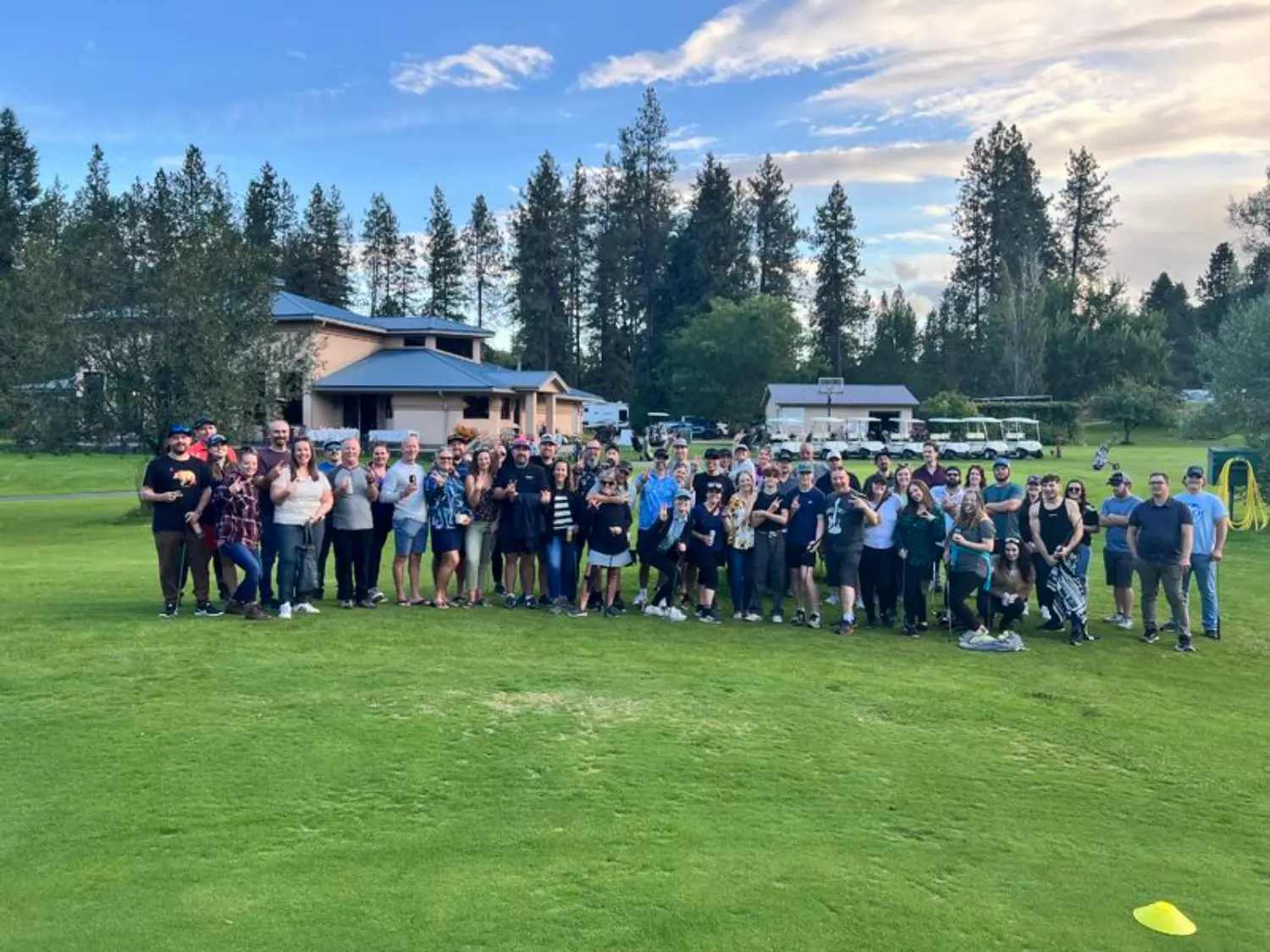 Golf, good times, and great people! Boundary Electric knows how to par-tee!