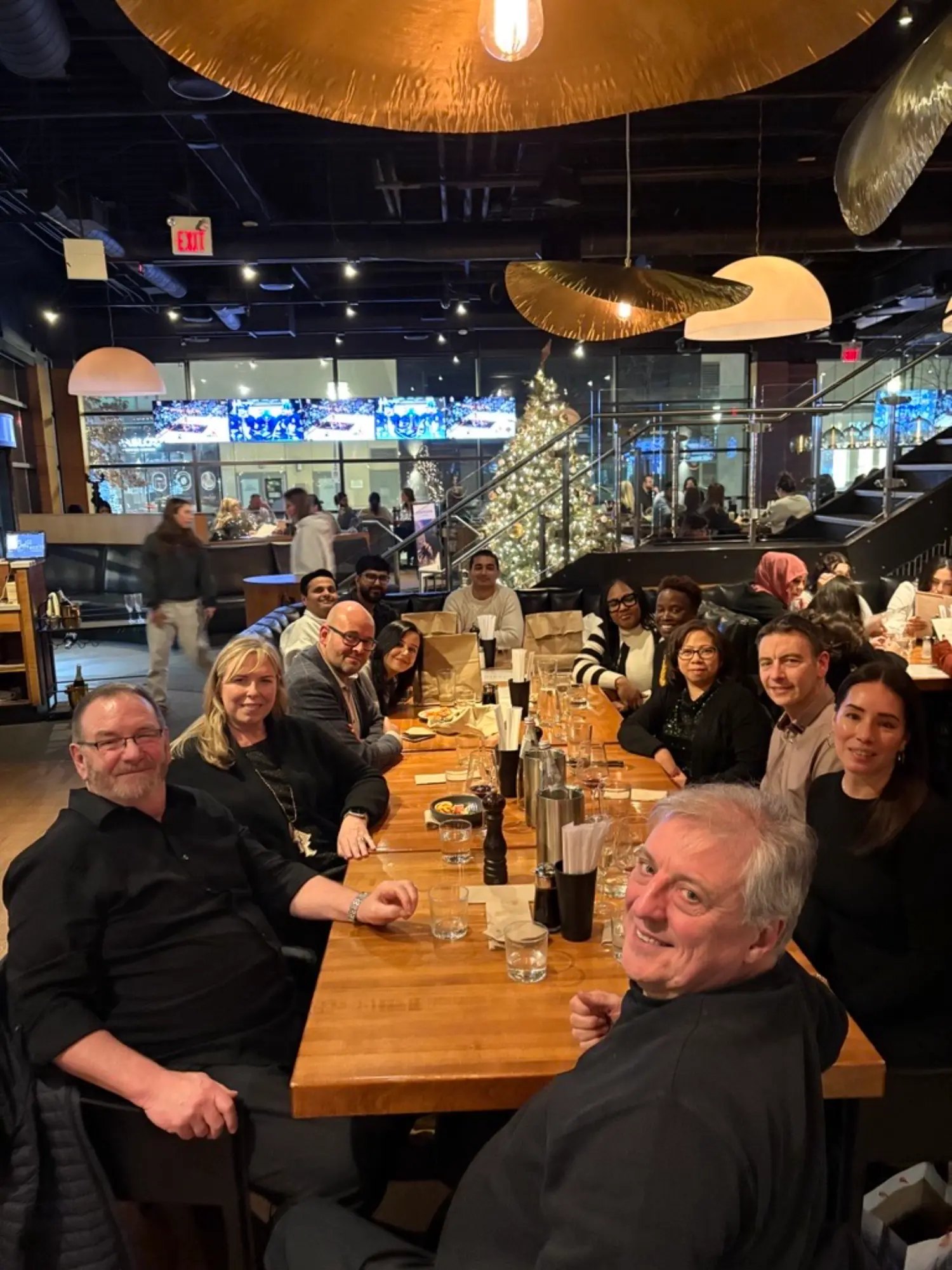 Capping off a great day with great people in Toronto.