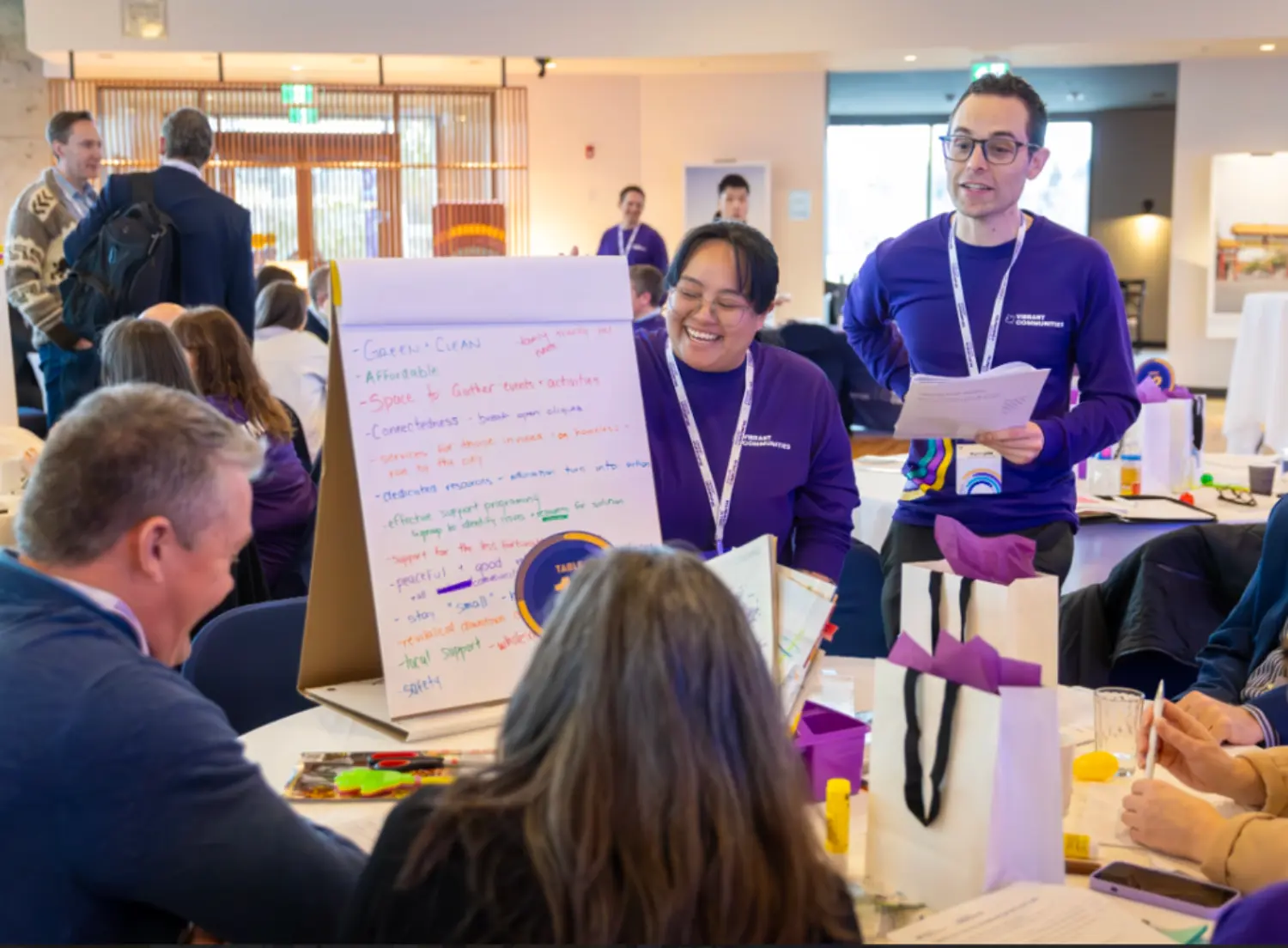 Colleagues in Victoria lead Vibrant Communities, where we bring local leaders and community influencers together.