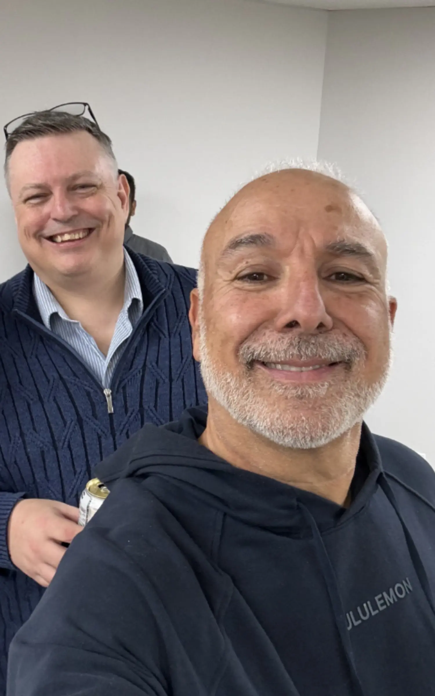 Leadership with heart — our CEO Joe and COO Andy showing that teamwork starts at the top!