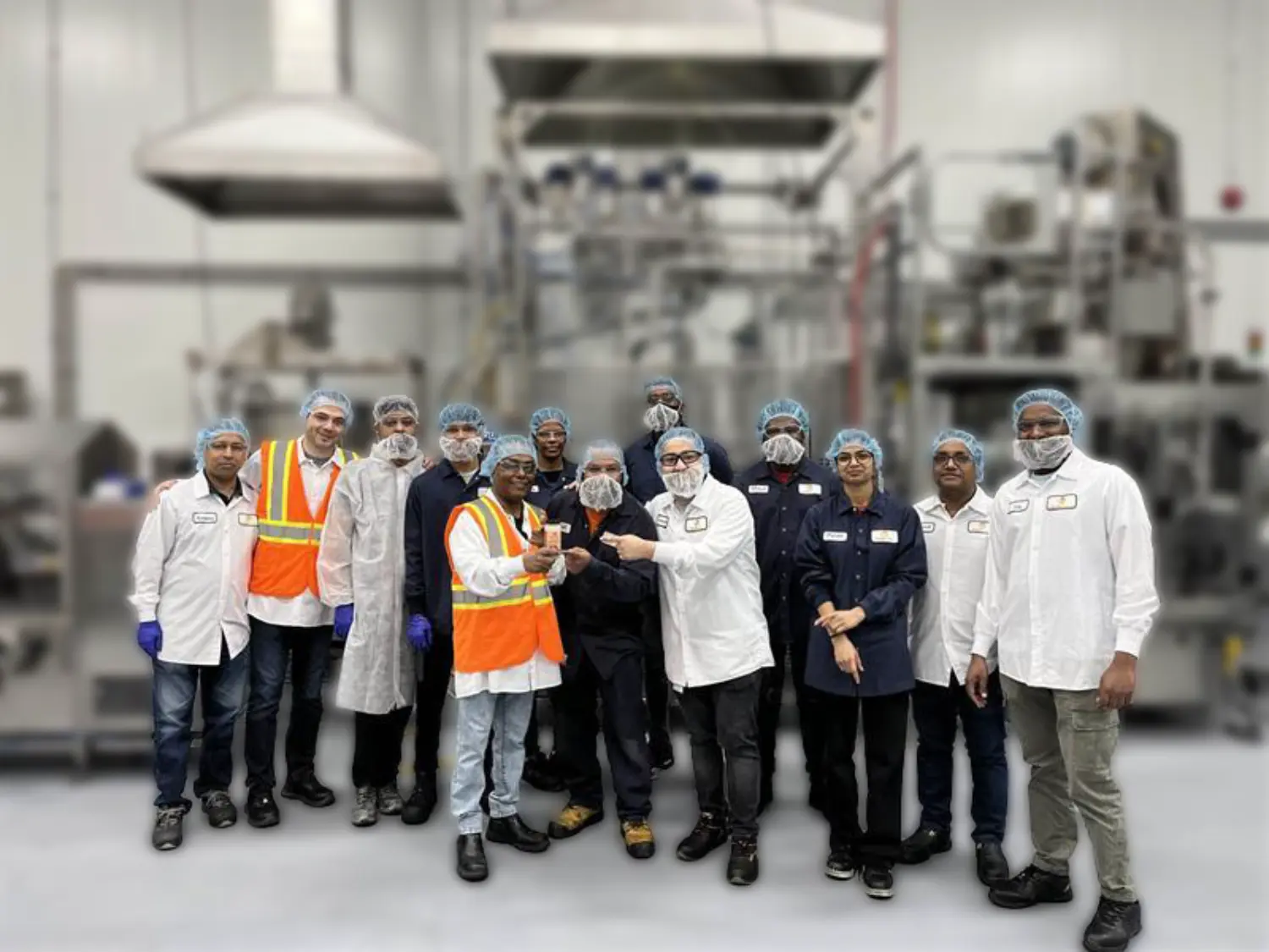 First bottle filled on a new Bottle Filler Line.