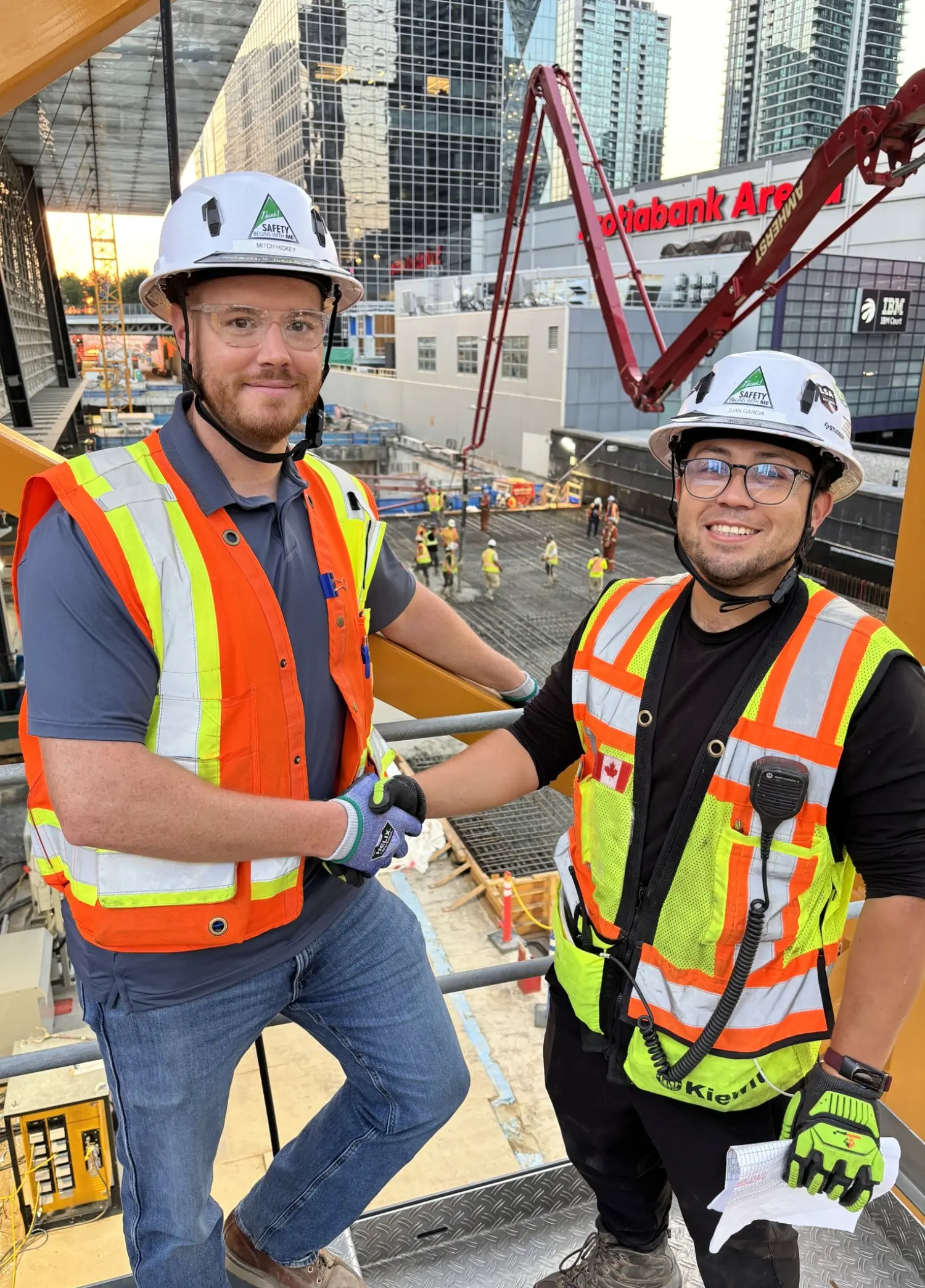 The Eastern Canada team just completed its largest concrete pour at the Union Station Enhancement Project.
