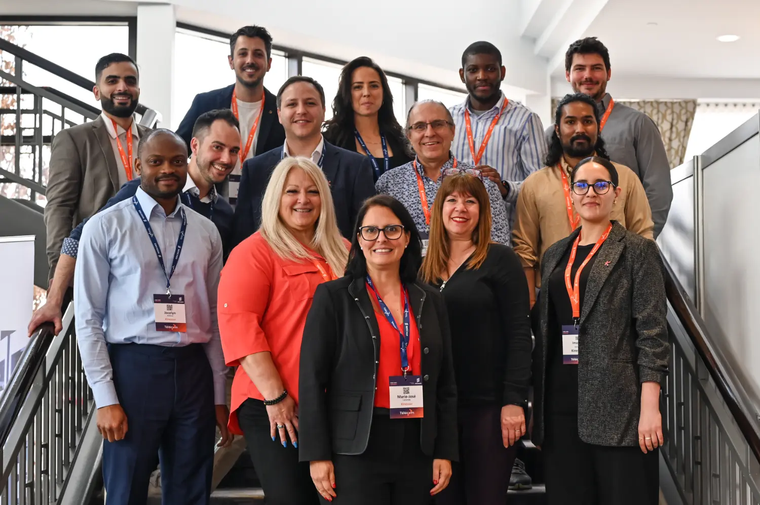 Équipe Kinessor au grand événement rassembleur TI