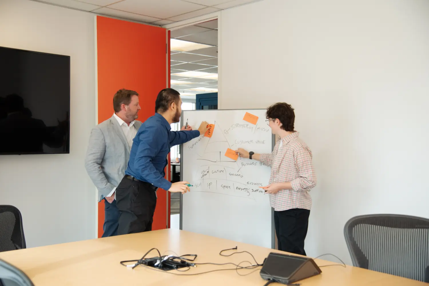 Bold thinking meets collaboration as consultants work to drive lasting impact through strategic solutions.