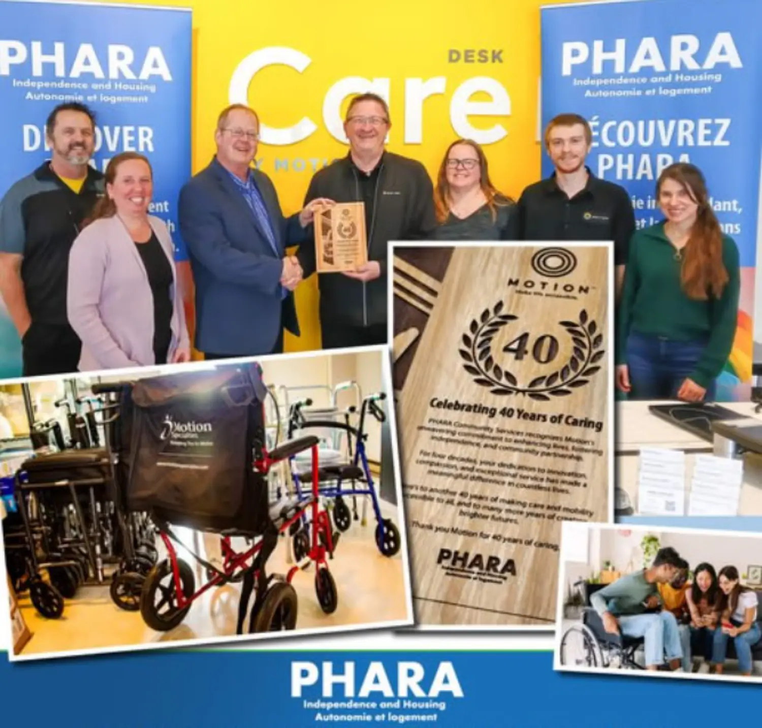 PHARA celebrates one of its community partners for 40 years of service.