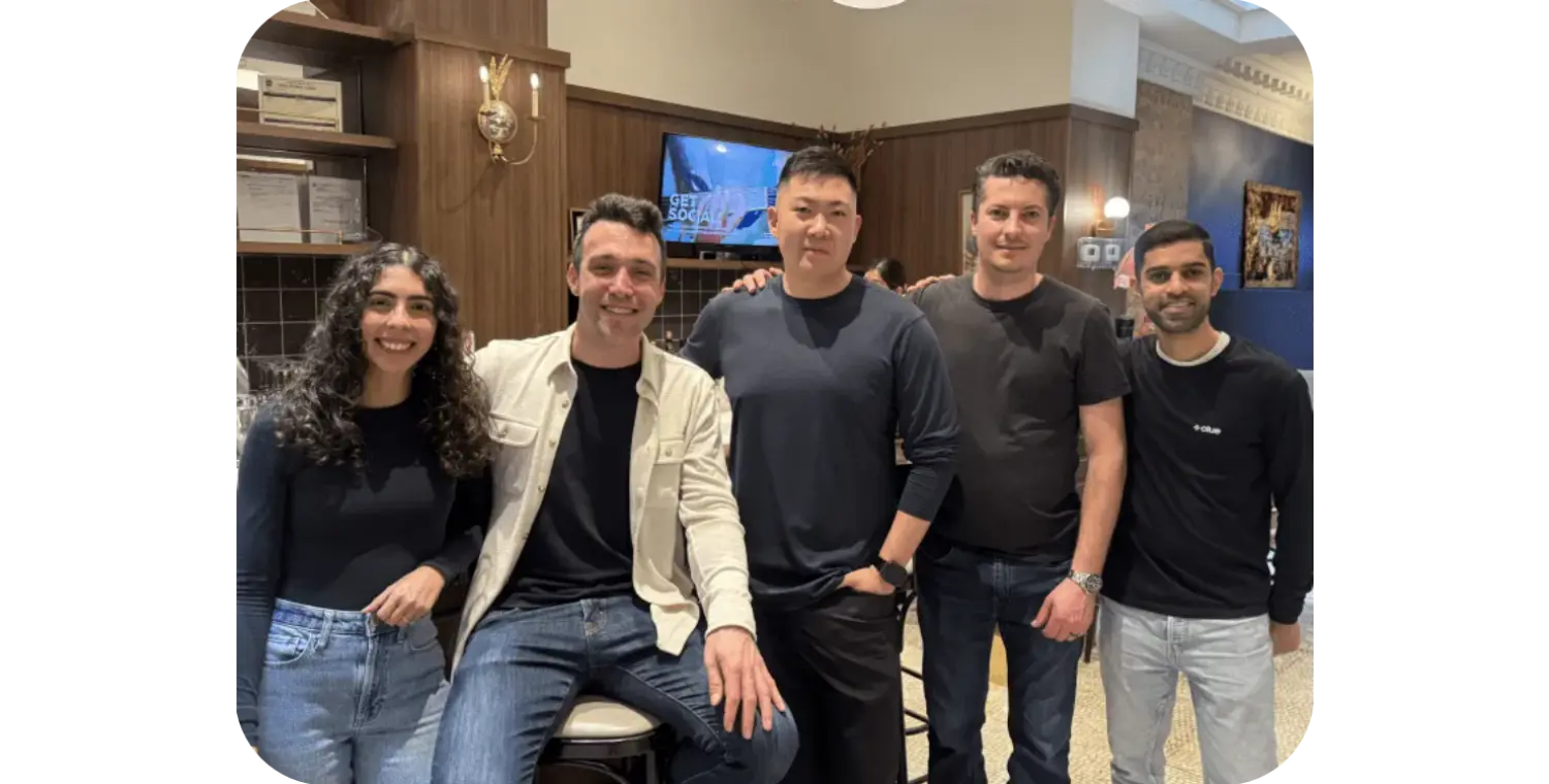 Monthly team townhall and socials