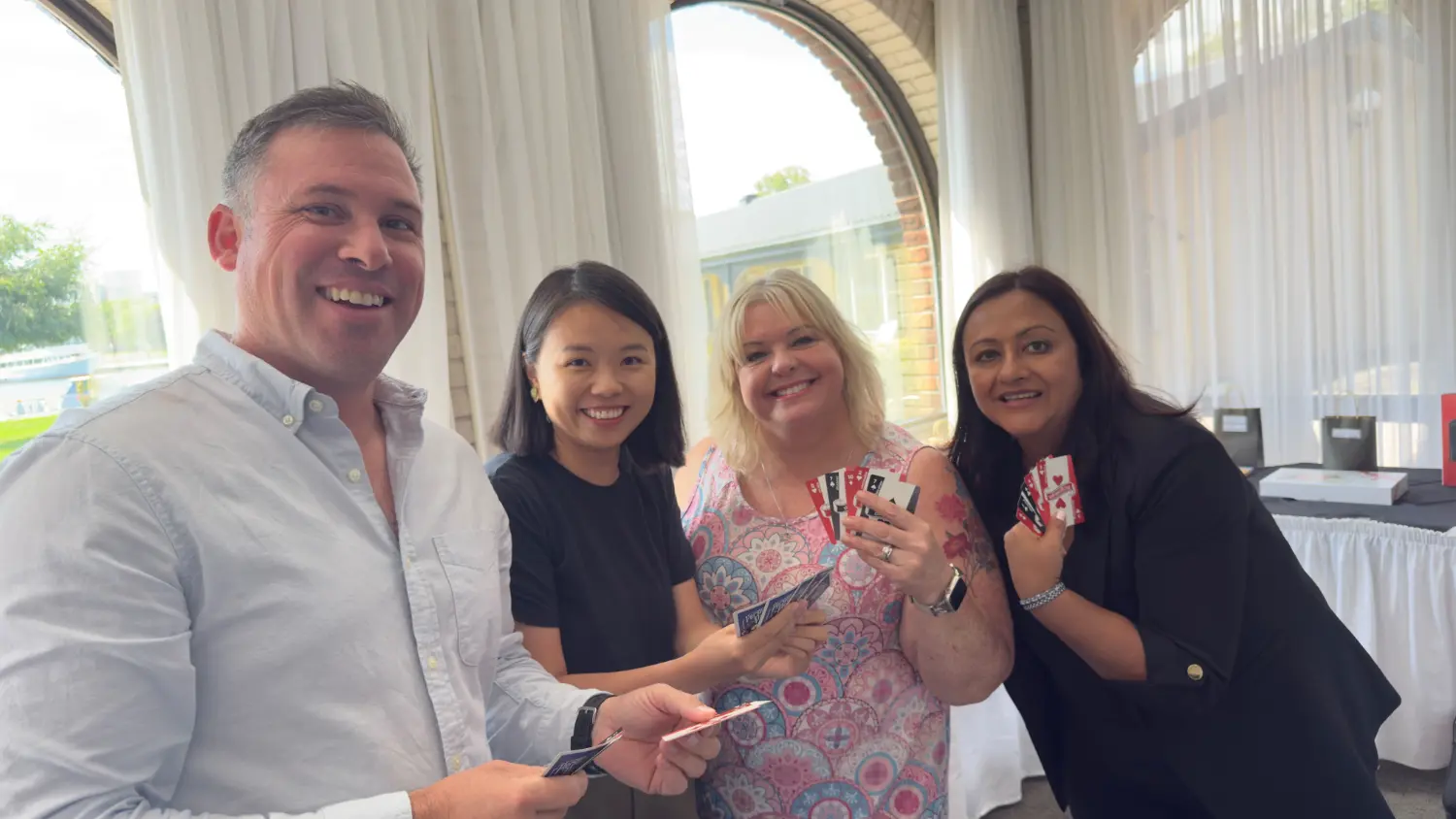 Team Building Activity during Annual Staff Meeting