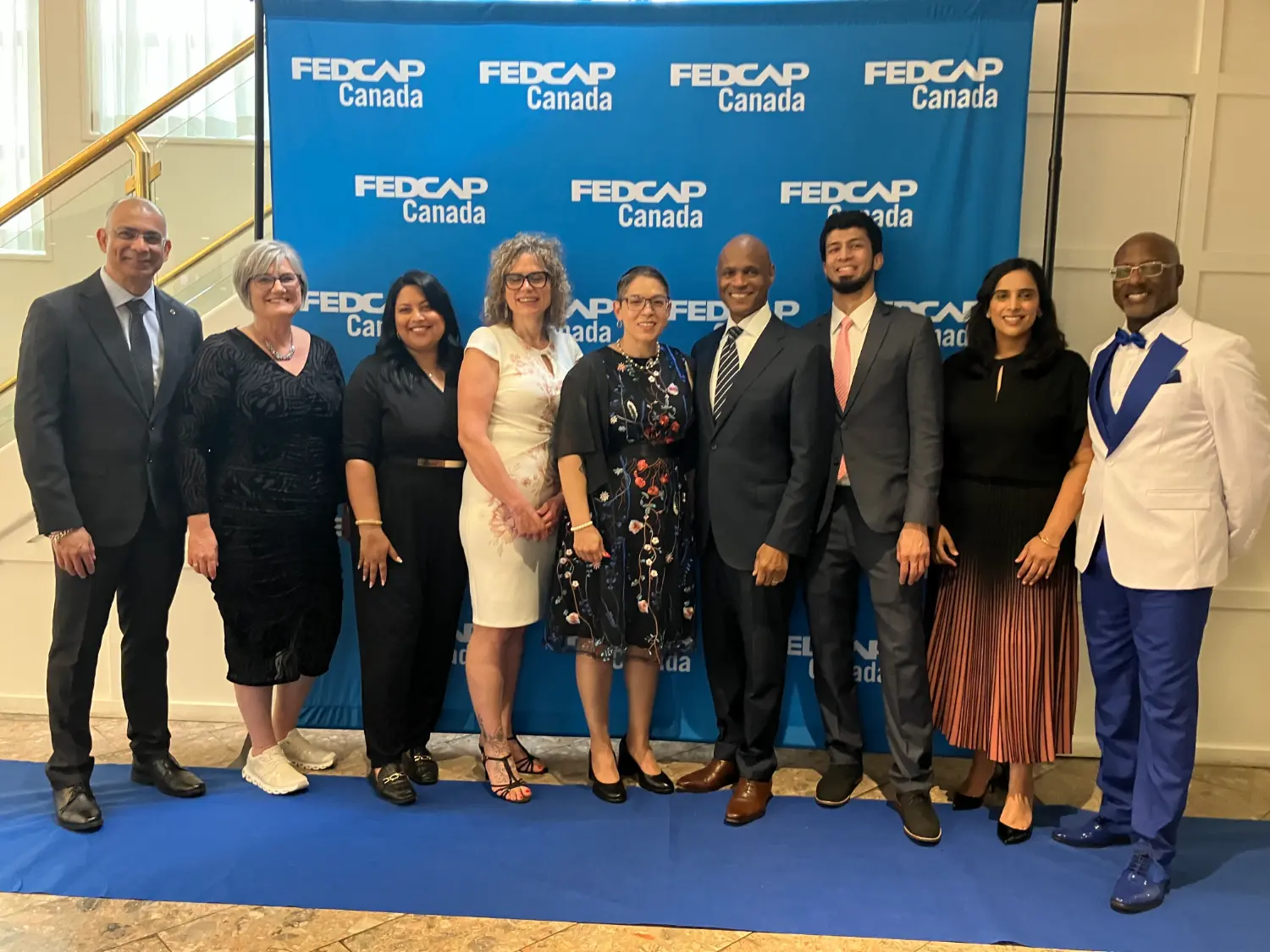 Our leadership team at our 2025 Fedcap Celebration of Success