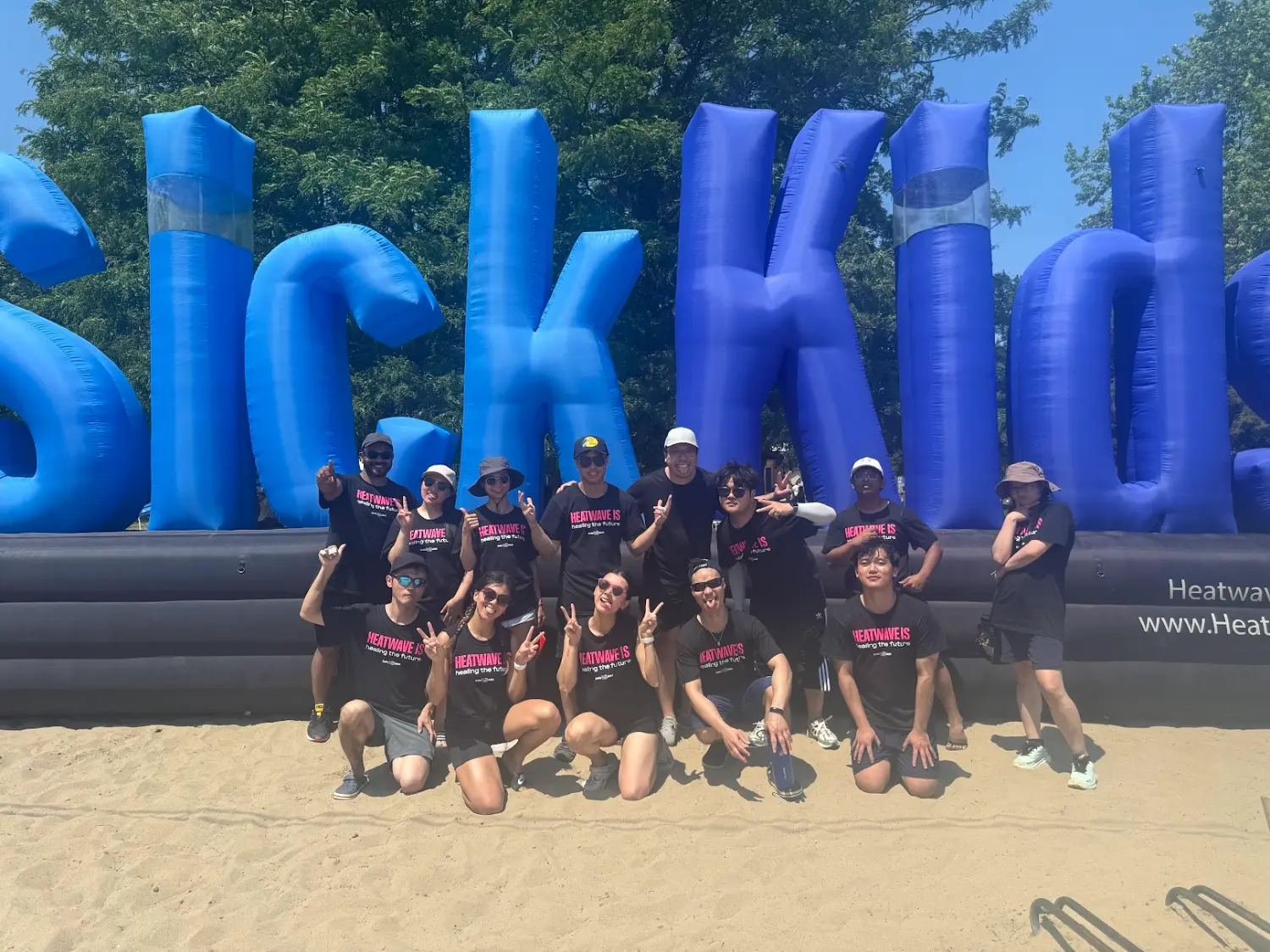 Our Volleyball Team Raising Money for SickKids Toronto