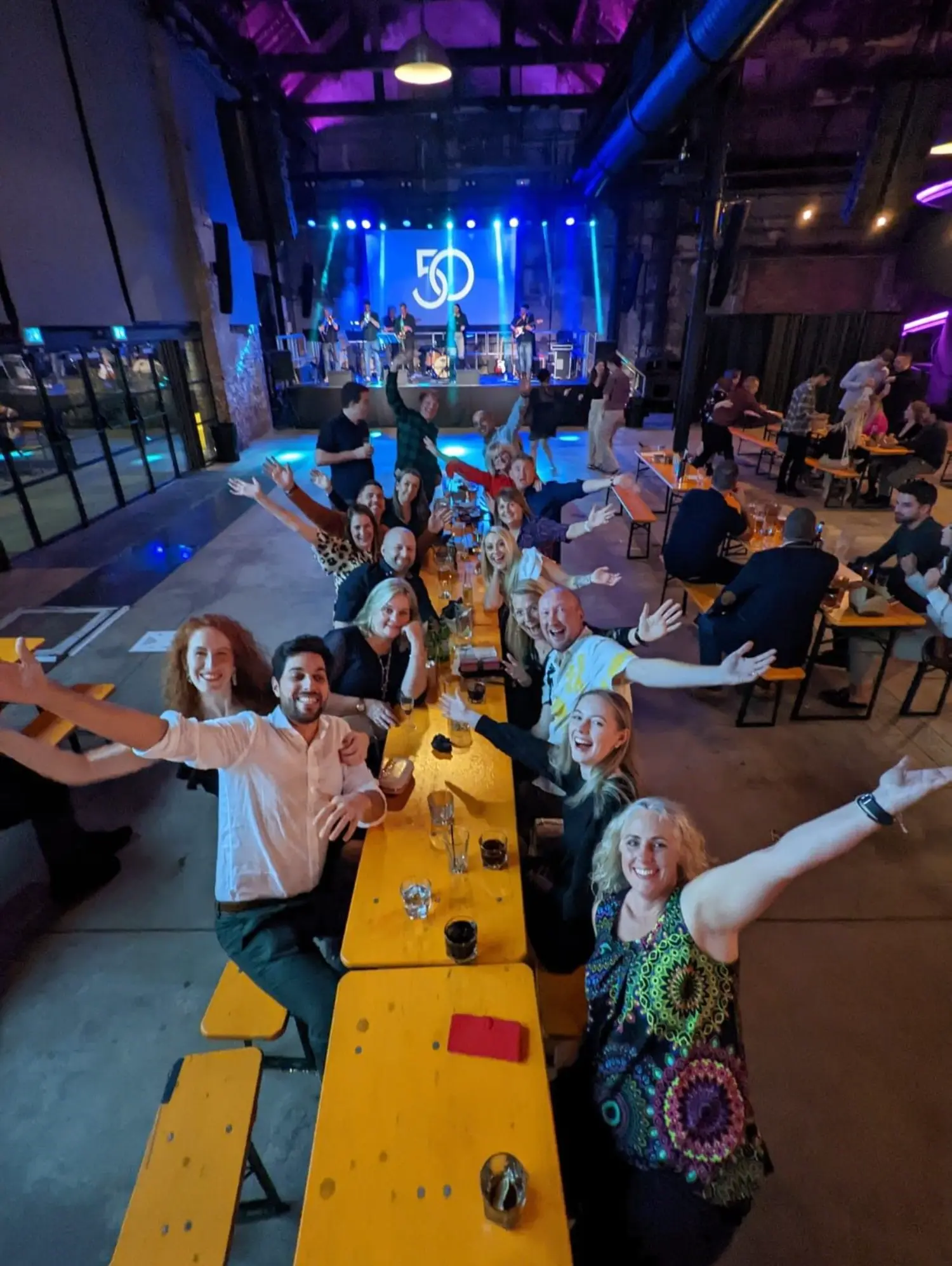 Celebrated our 50th anniversary as a Group—a momentous occasion filled with live music, games, laughter, and fun!