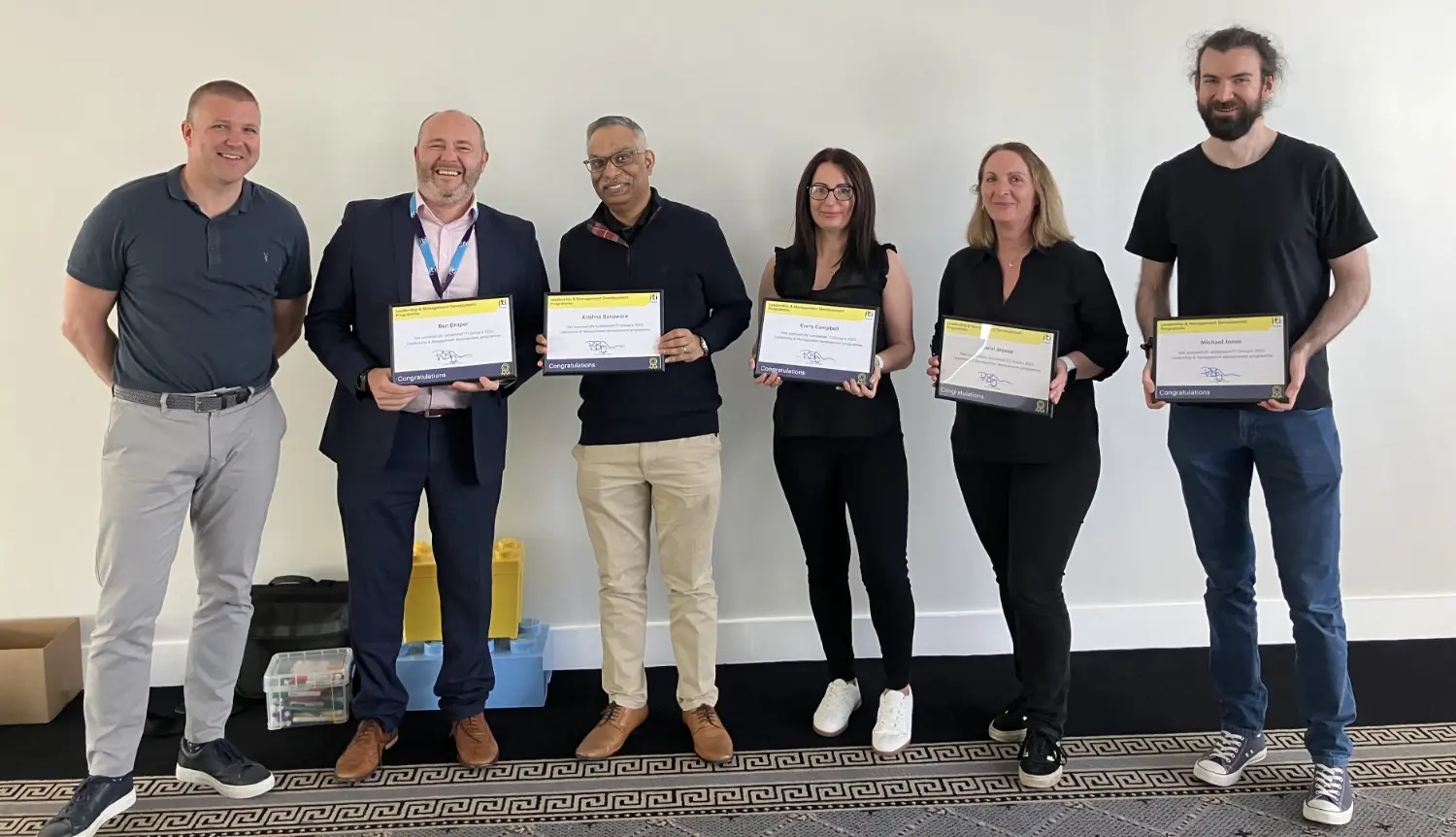 32 leaders completed our Management & Leadership programme to grow potential, boost performance and support colleagues.